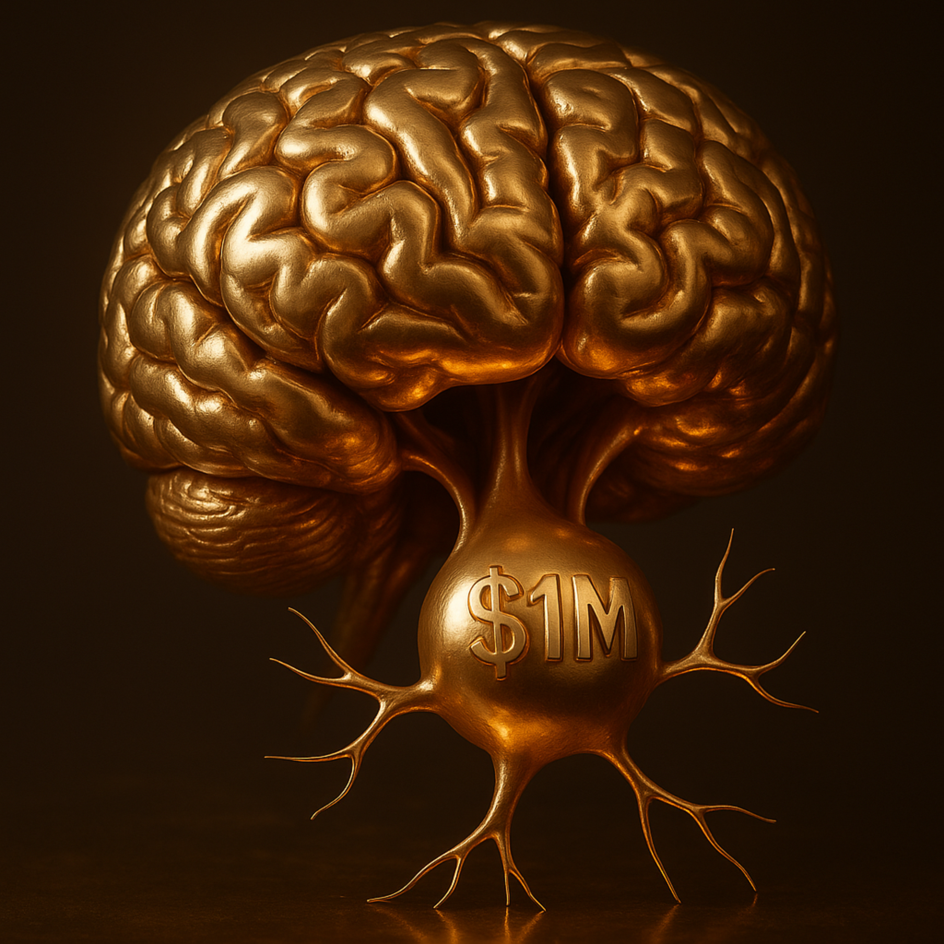 Million dollar brain cells artwork