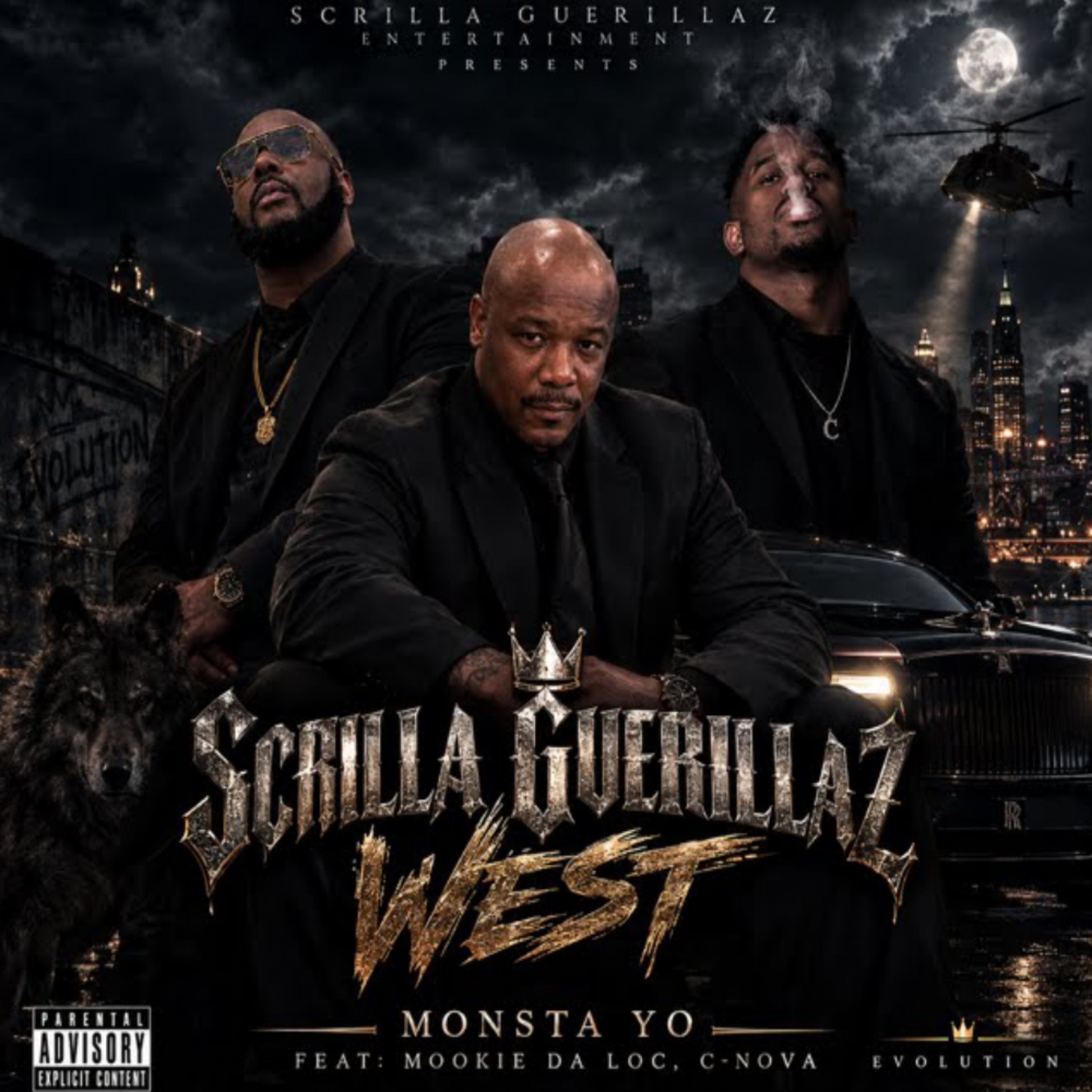 Scrilla Guerillaz West by Monsta Yo cover art