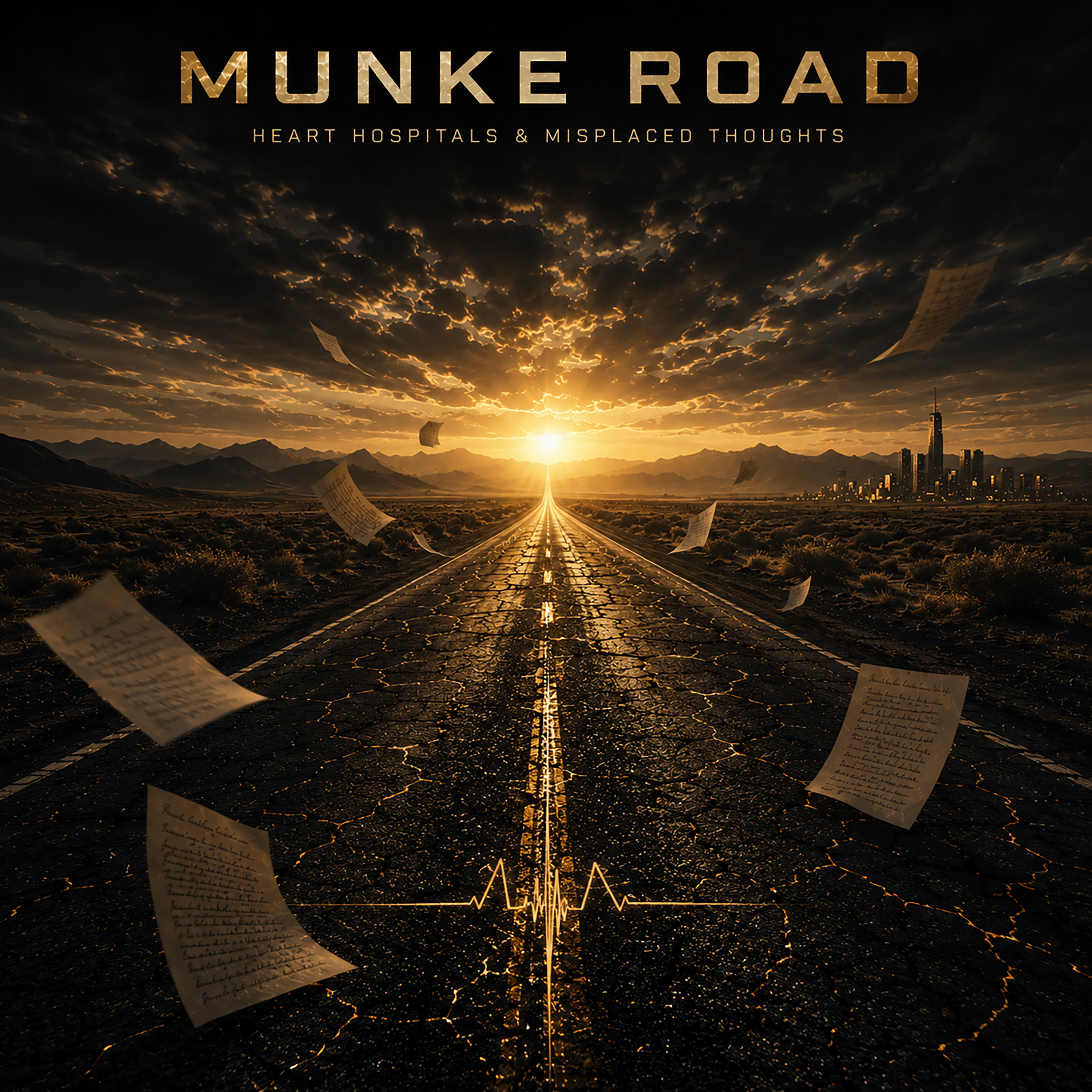 Munke Road: Heart Hospitals & Misplaced Thoughts by Wooda D cover art