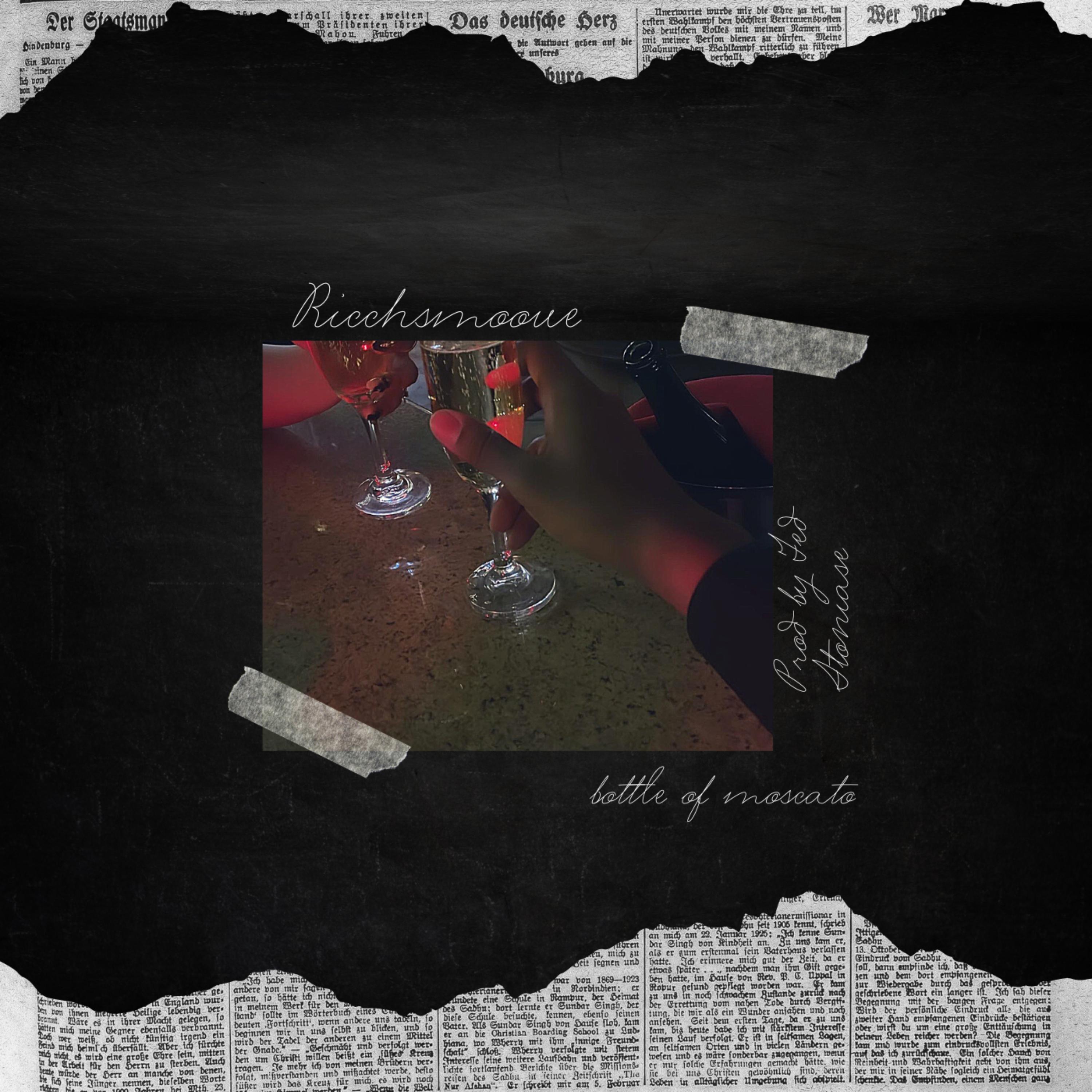 Bottle of Moscato artwork