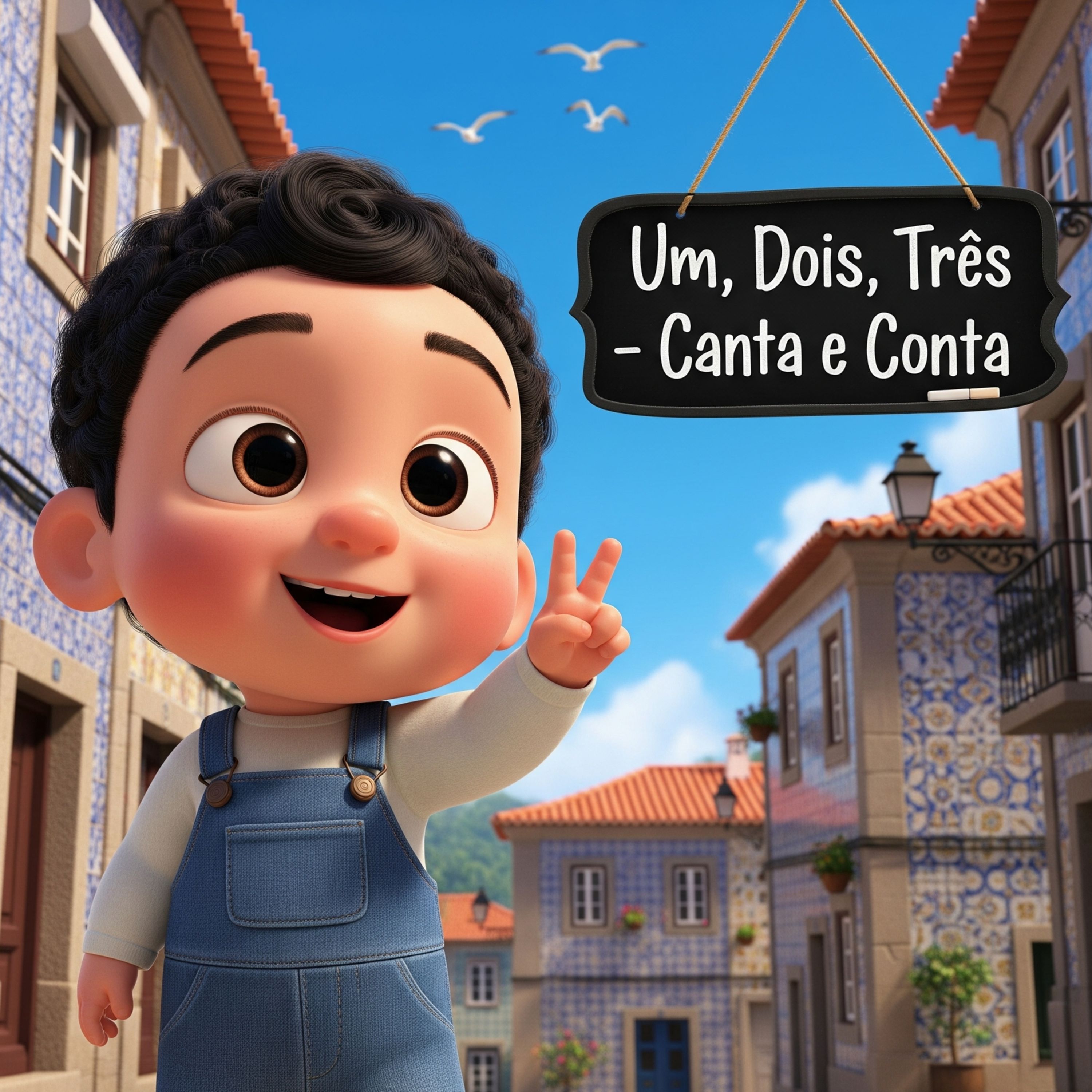 Um, Dois, Três – Canta e Conta artwork