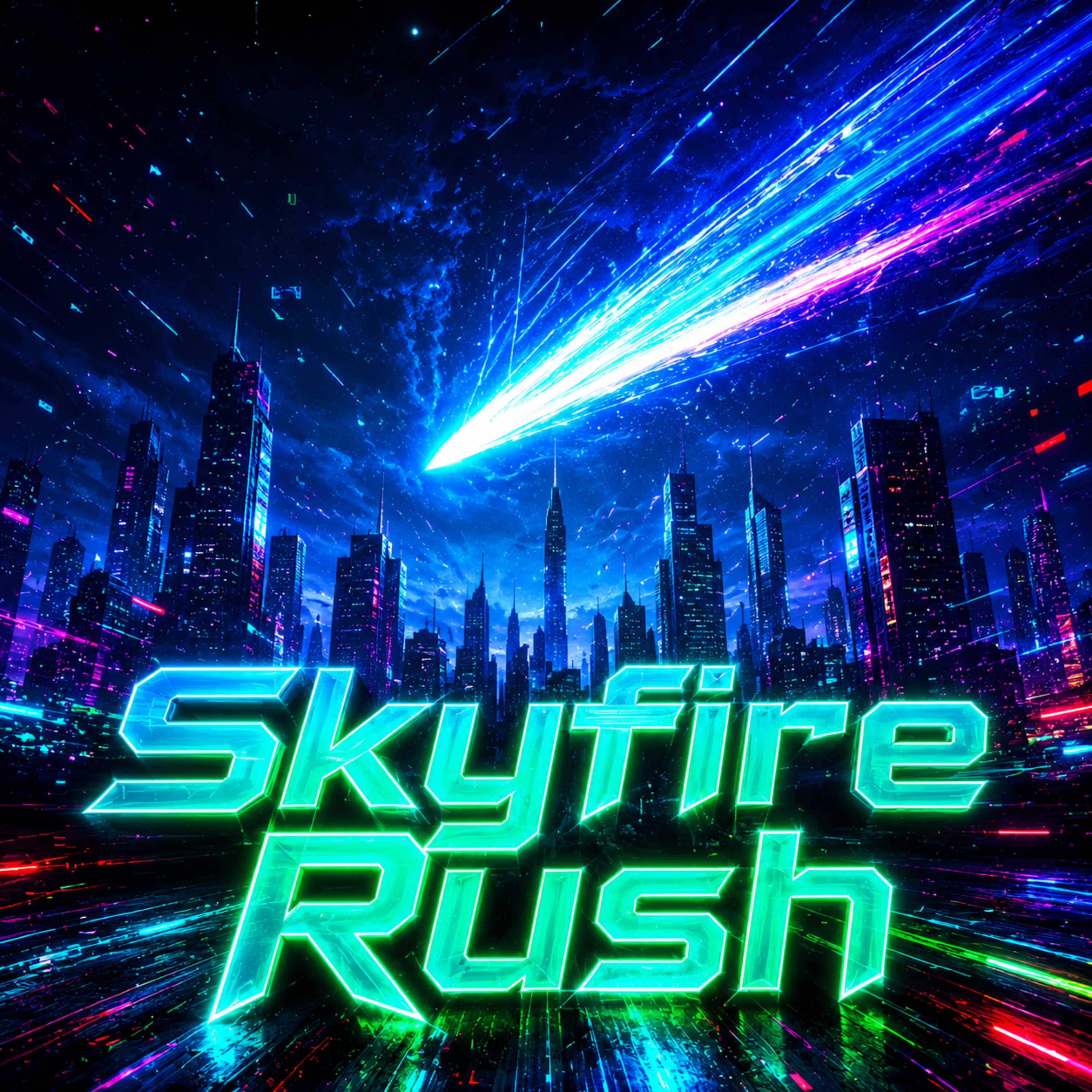 Skyfire Rush by Rabiul Karim cover art