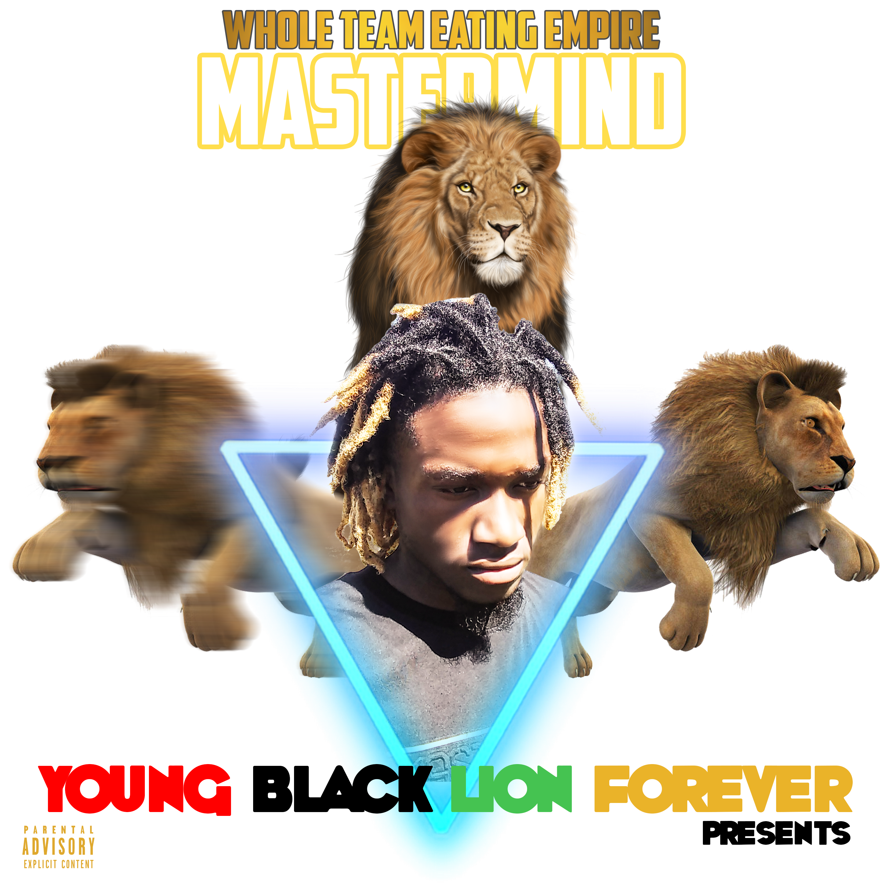 Young Black Lion Forever: Mastermind by Itz Dee Da Kidd cover art