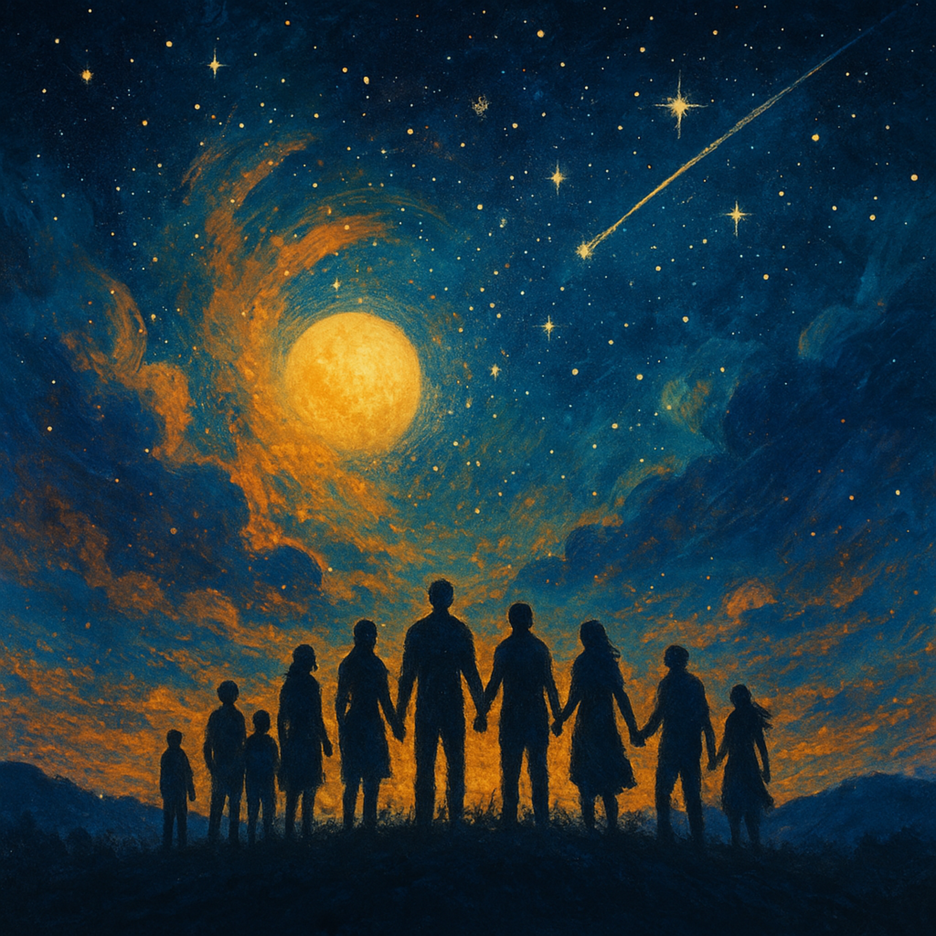 Gathering artwork