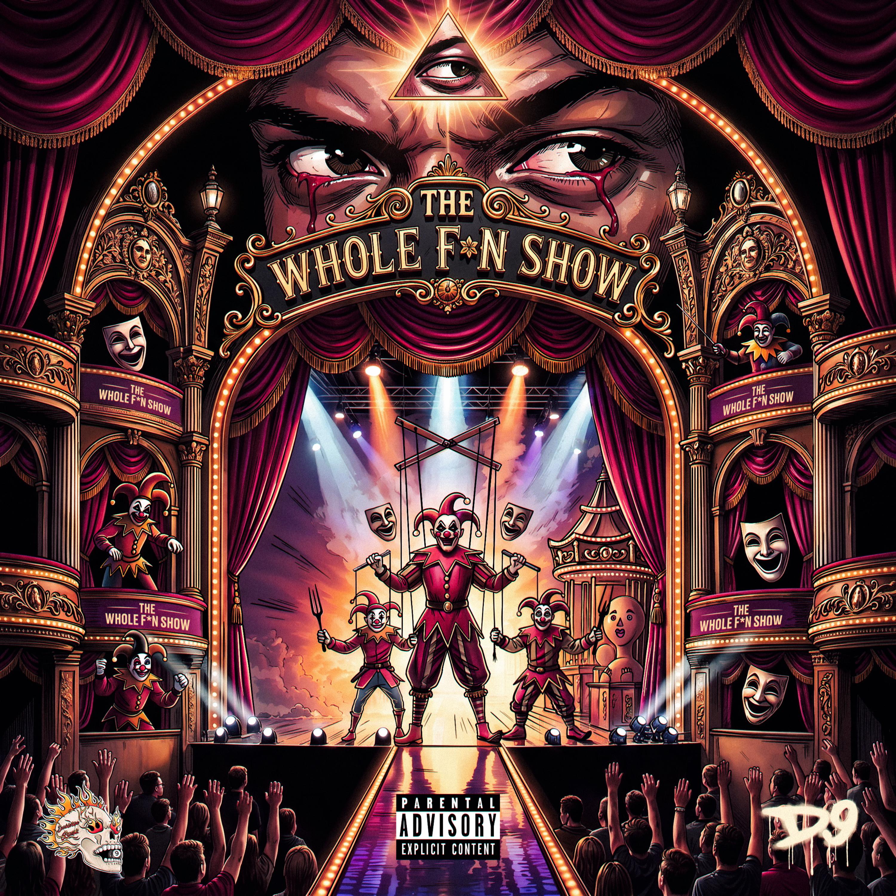 THE WHOLE F*N SHOW by XOFINESSE cover art