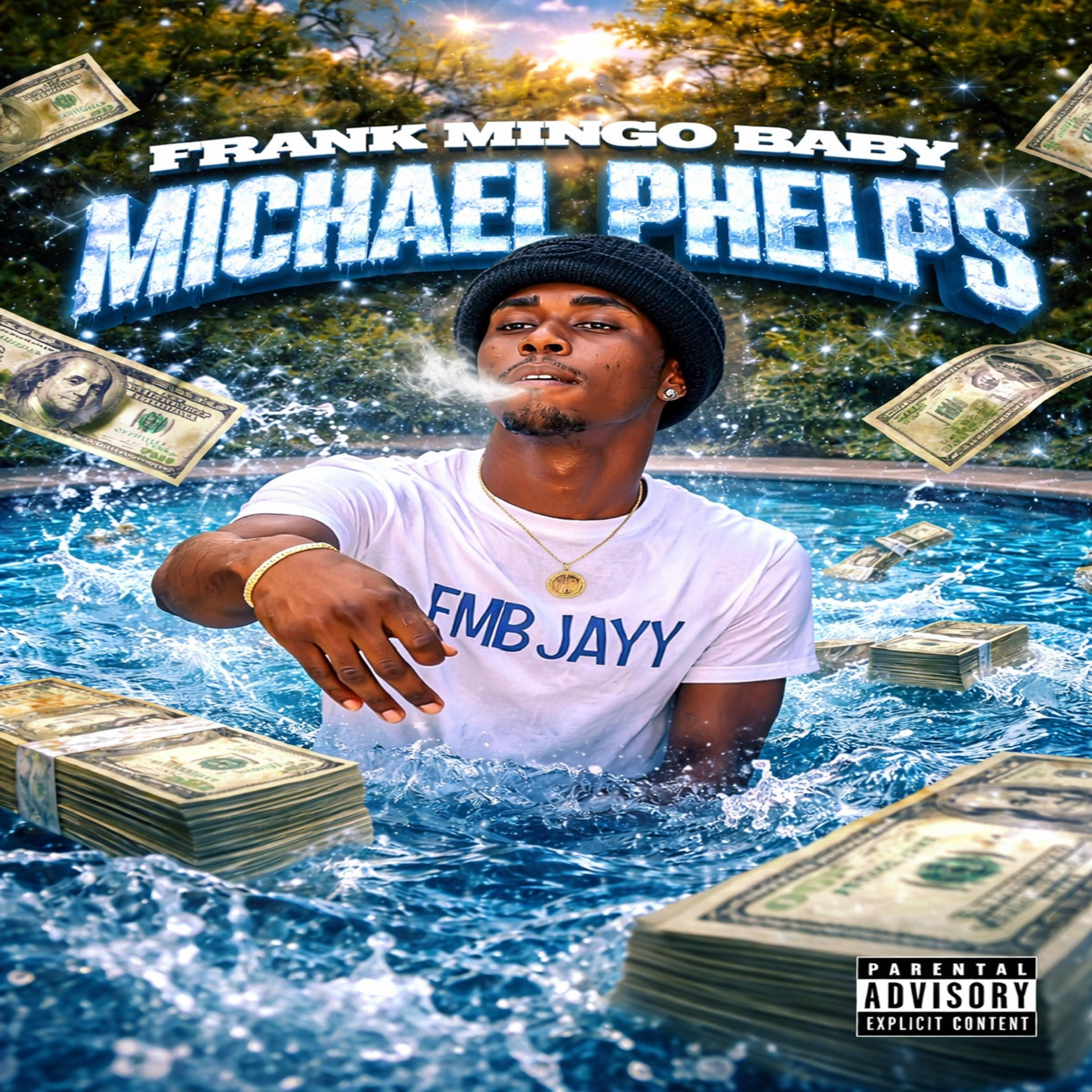 Michael Phelps by Frank Mingo Baby cover art