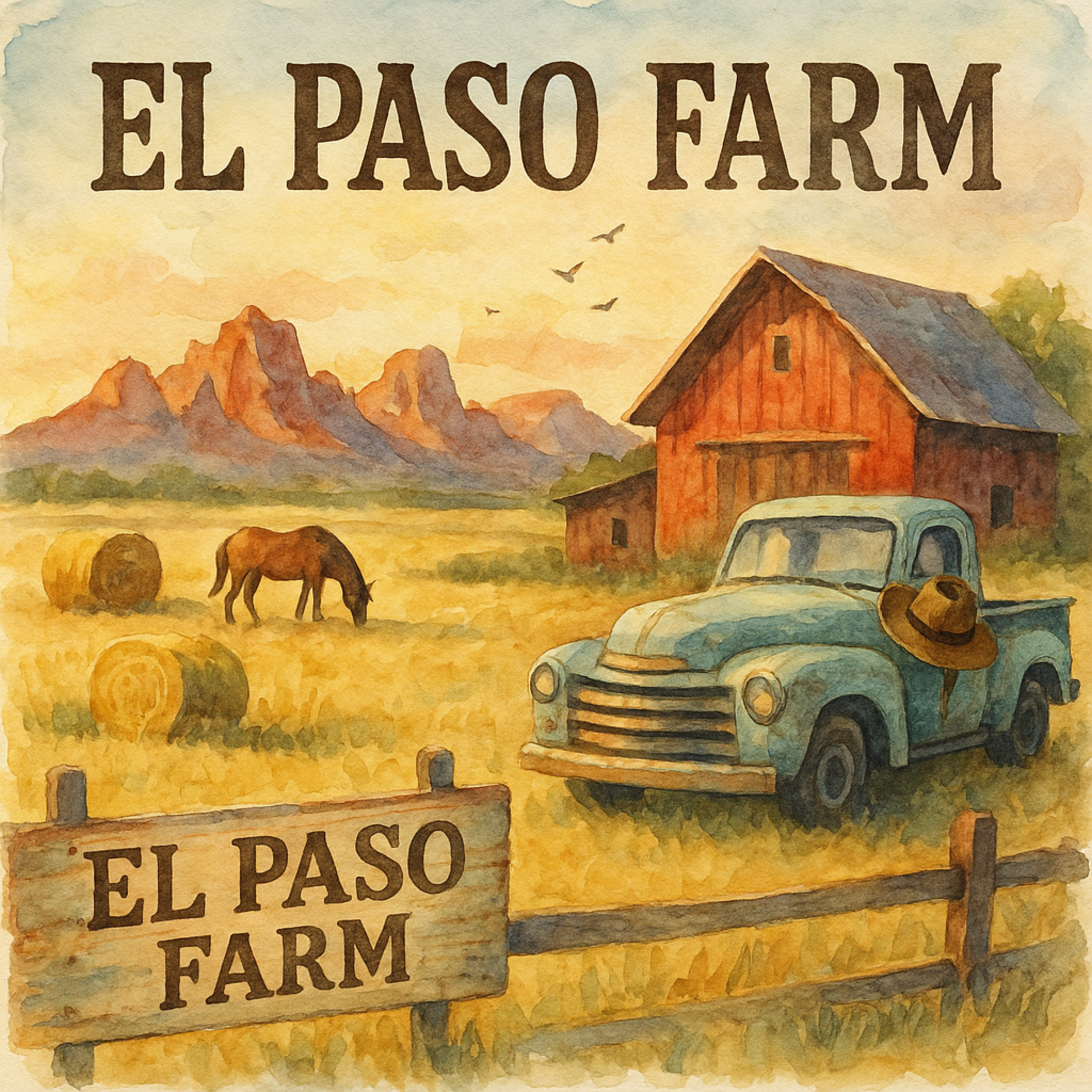 El Paso Farm artwork