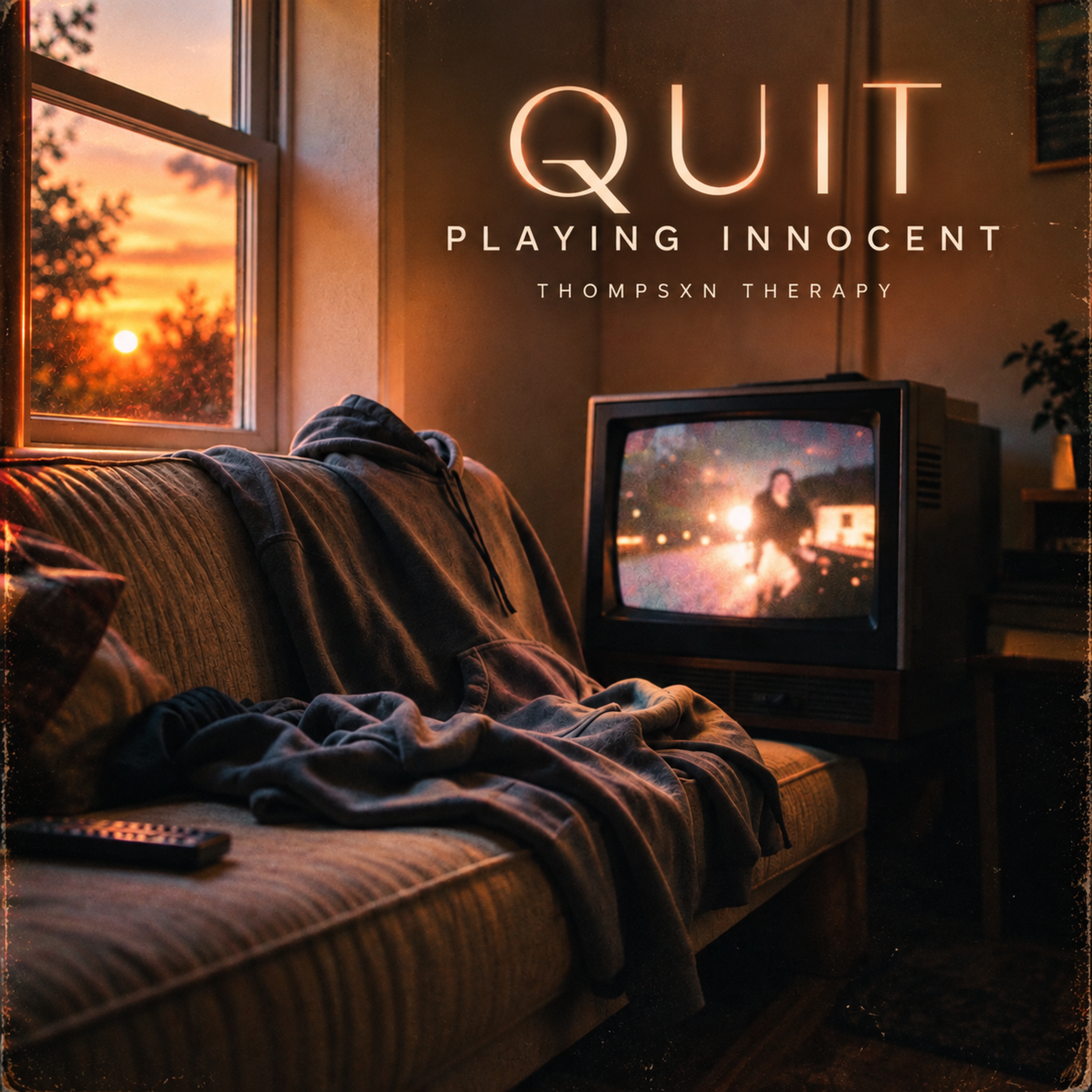 Quit Playing Innocent by Thompsxn Therapy cover art
