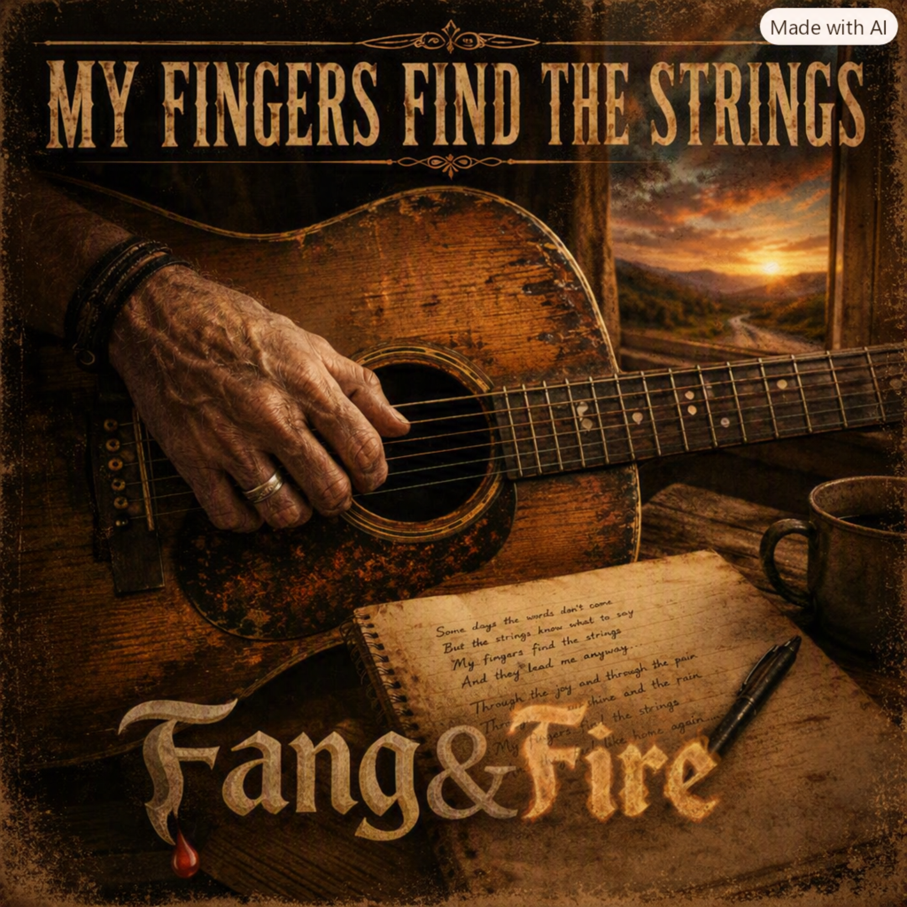 My Fingers Find The Strings by Fang&Fire cover art
