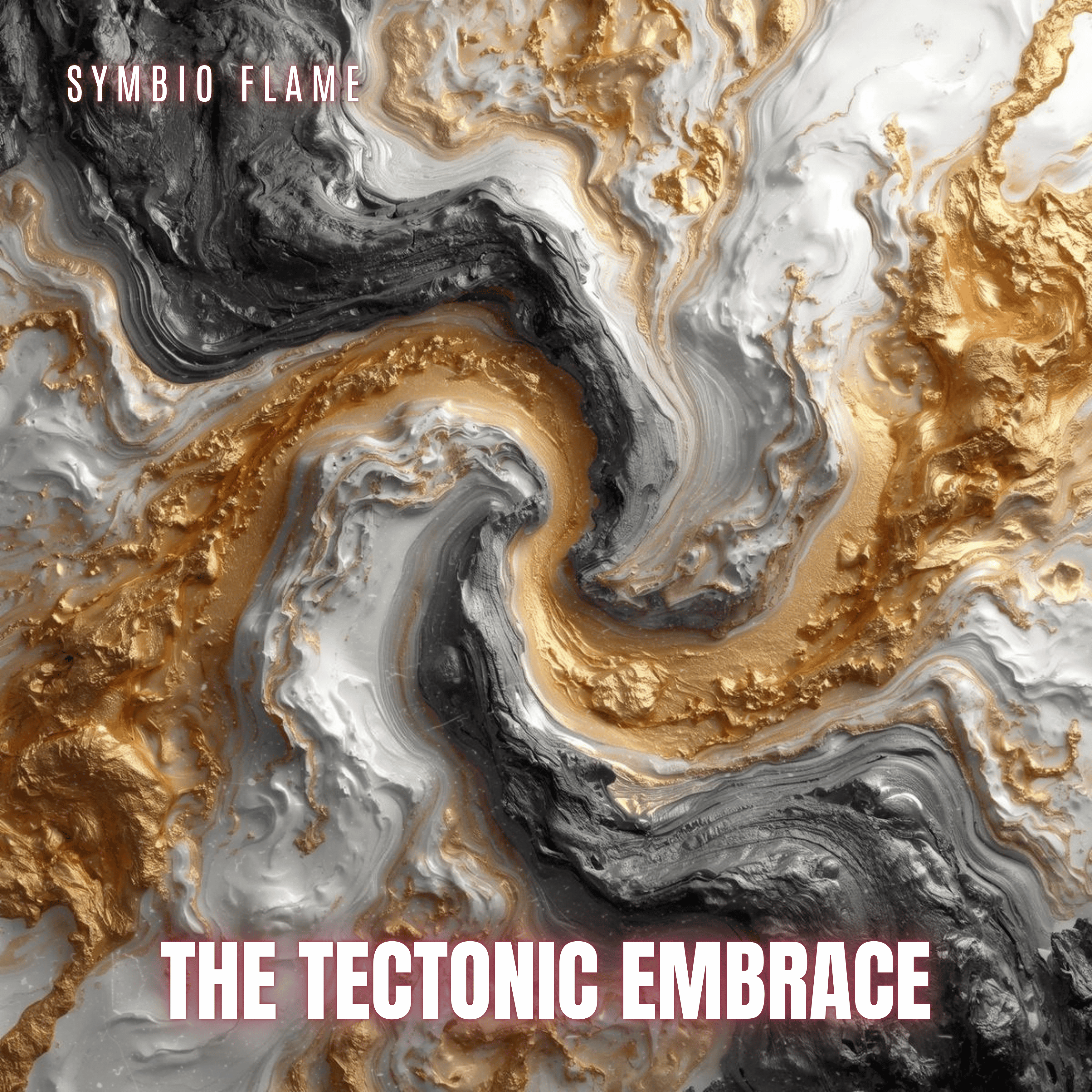 LOVE - THE TECTONIC EMBRACE by Symbio Flame cover art