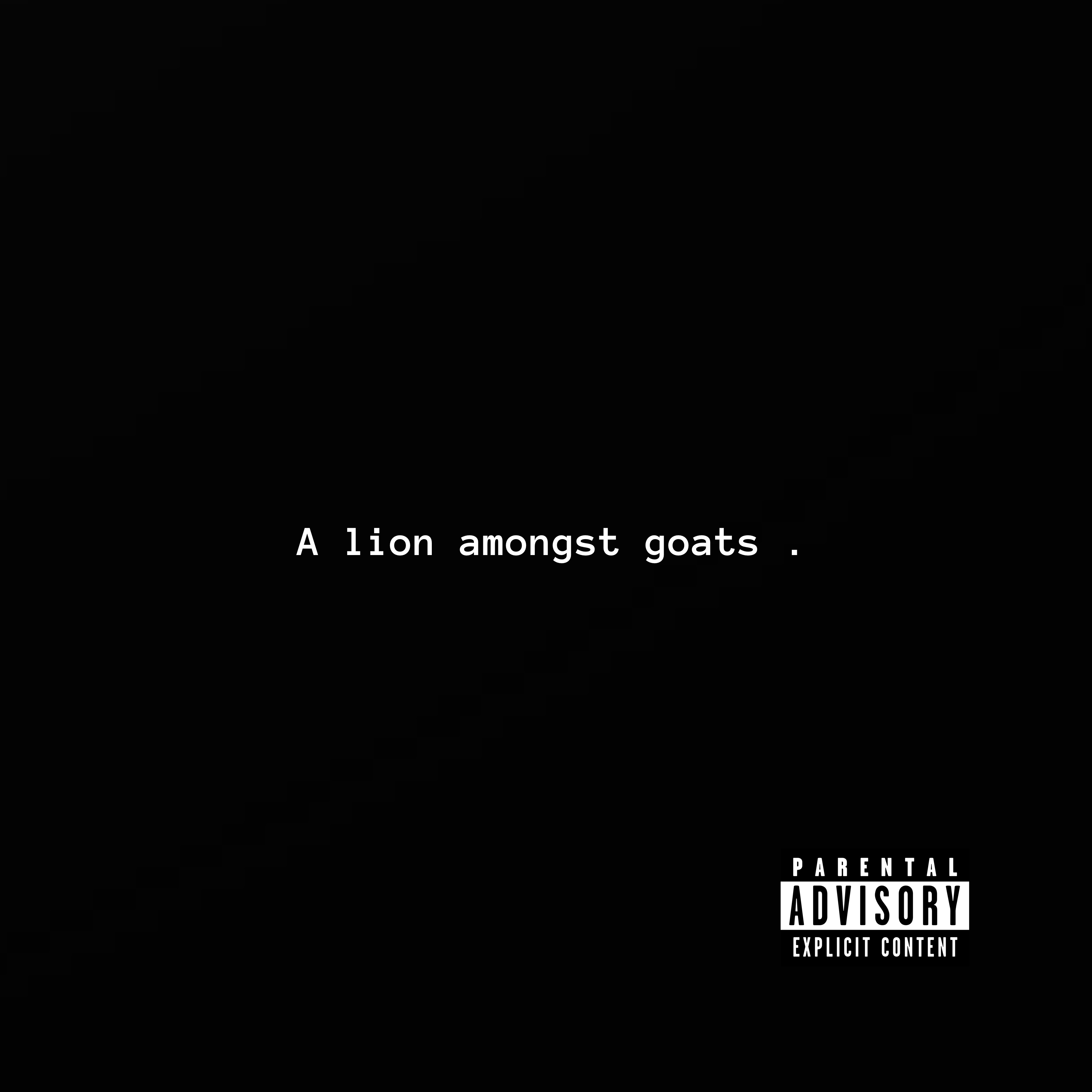 A Lion Amongst Goats artwork