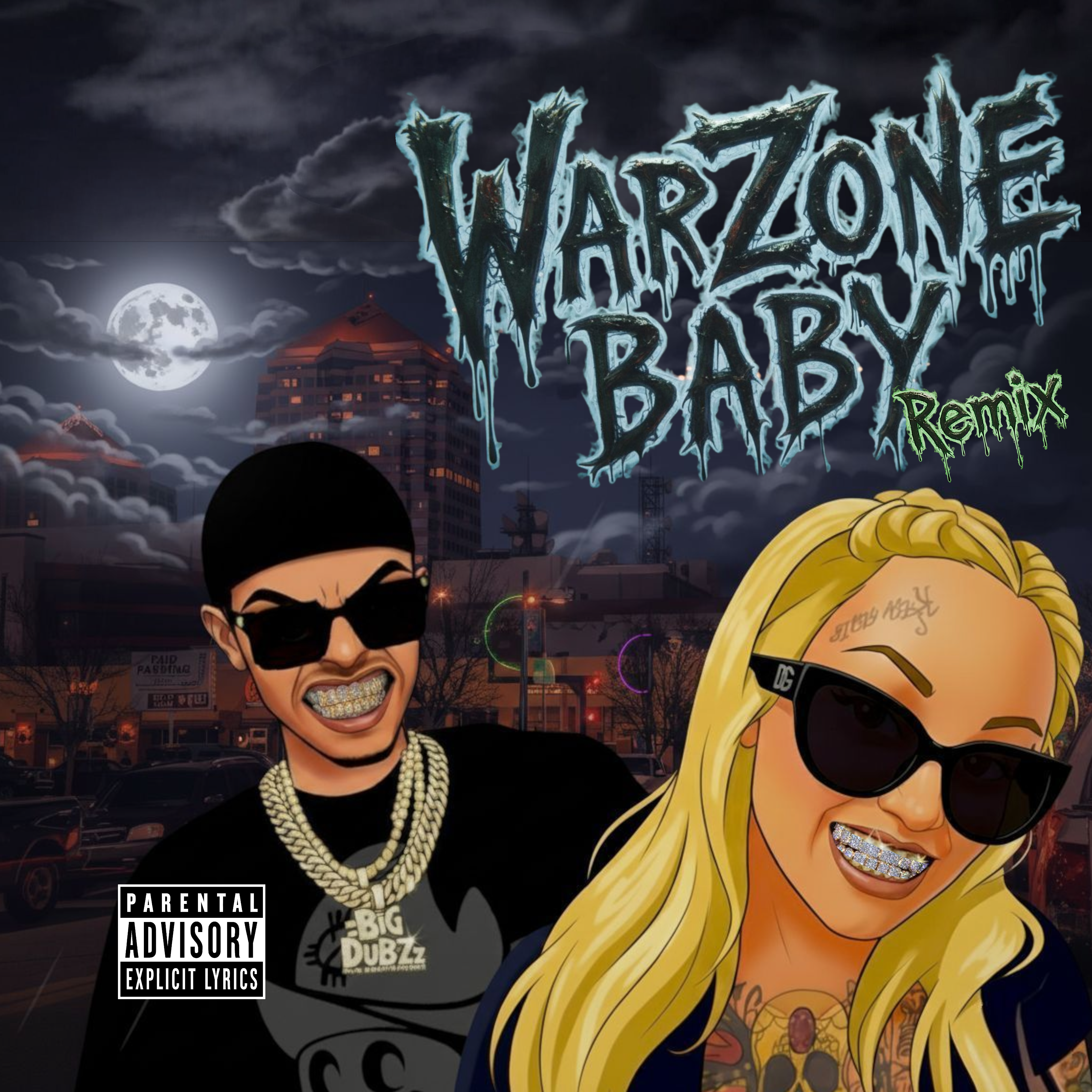 WARZONE BABY (Remix) artwork