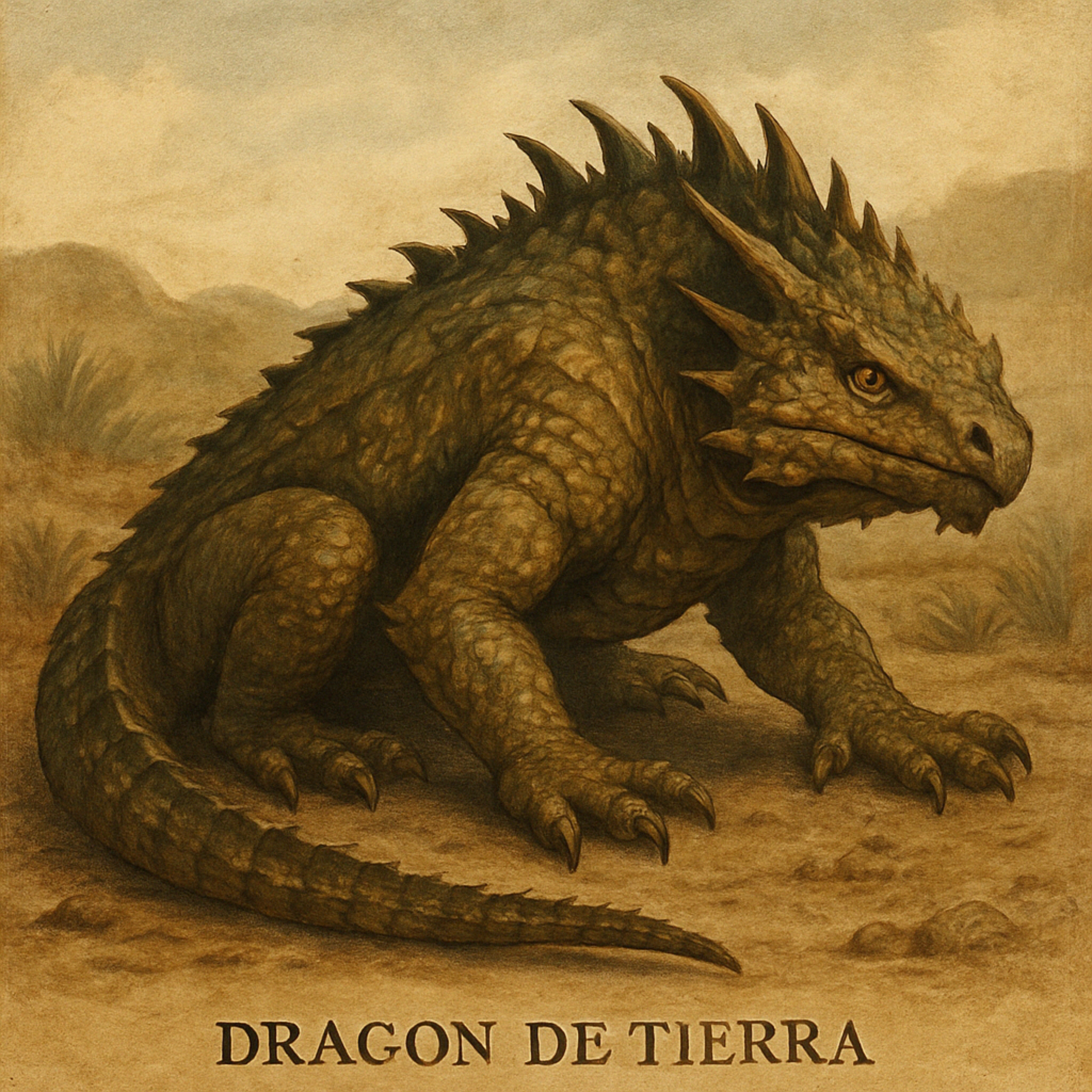 dragón de tierra artwork