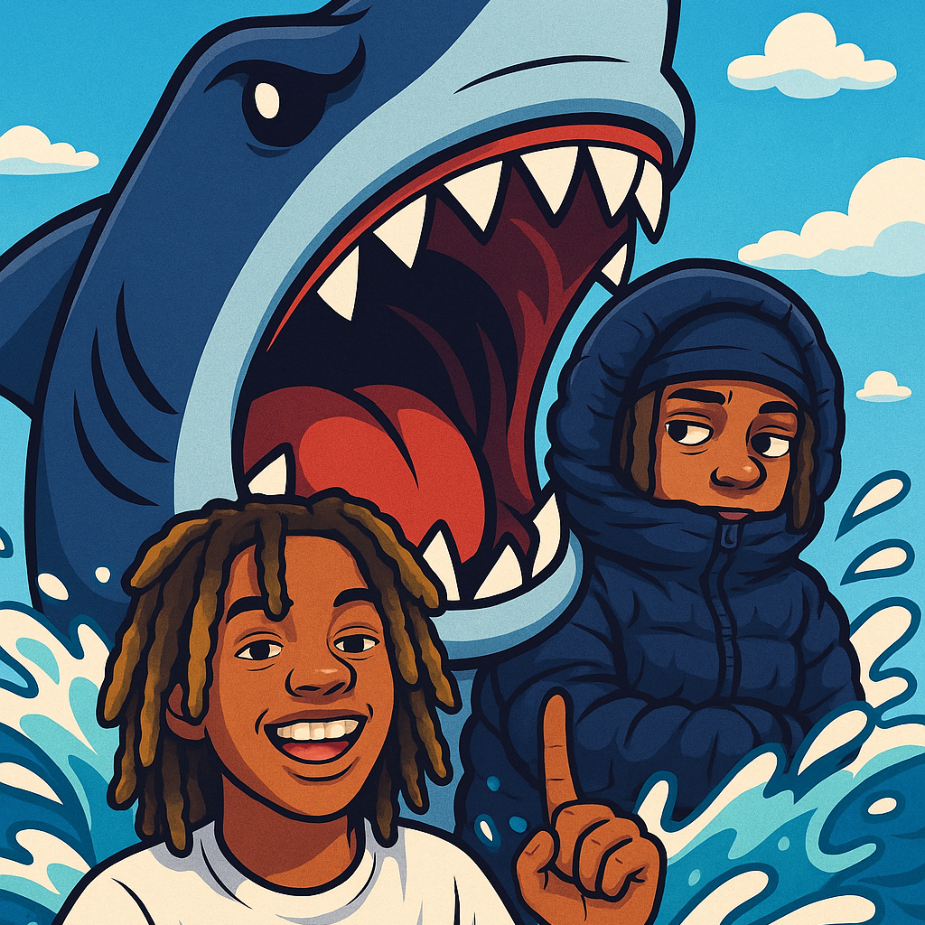 Let Her Shark artwork