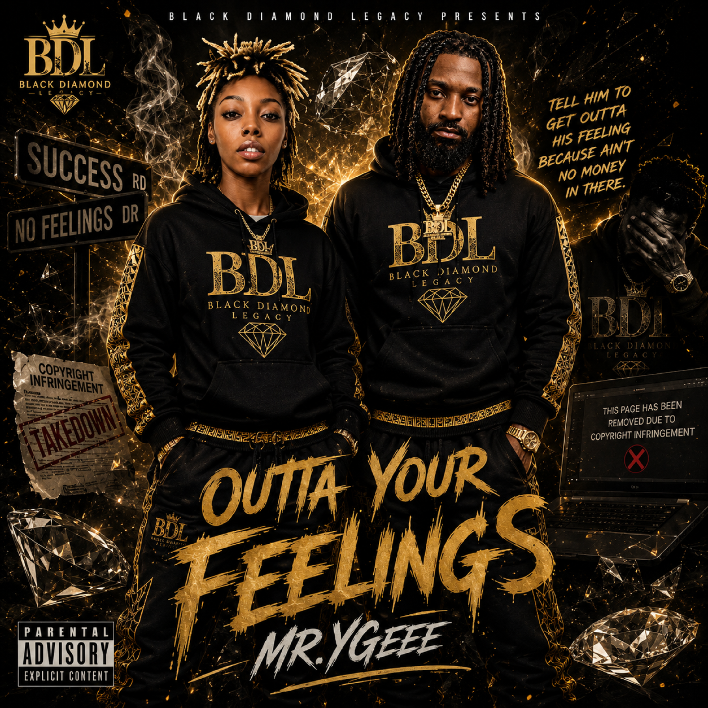 OUTTA YOUR FEELINGS by Mr. YGeee cover art
