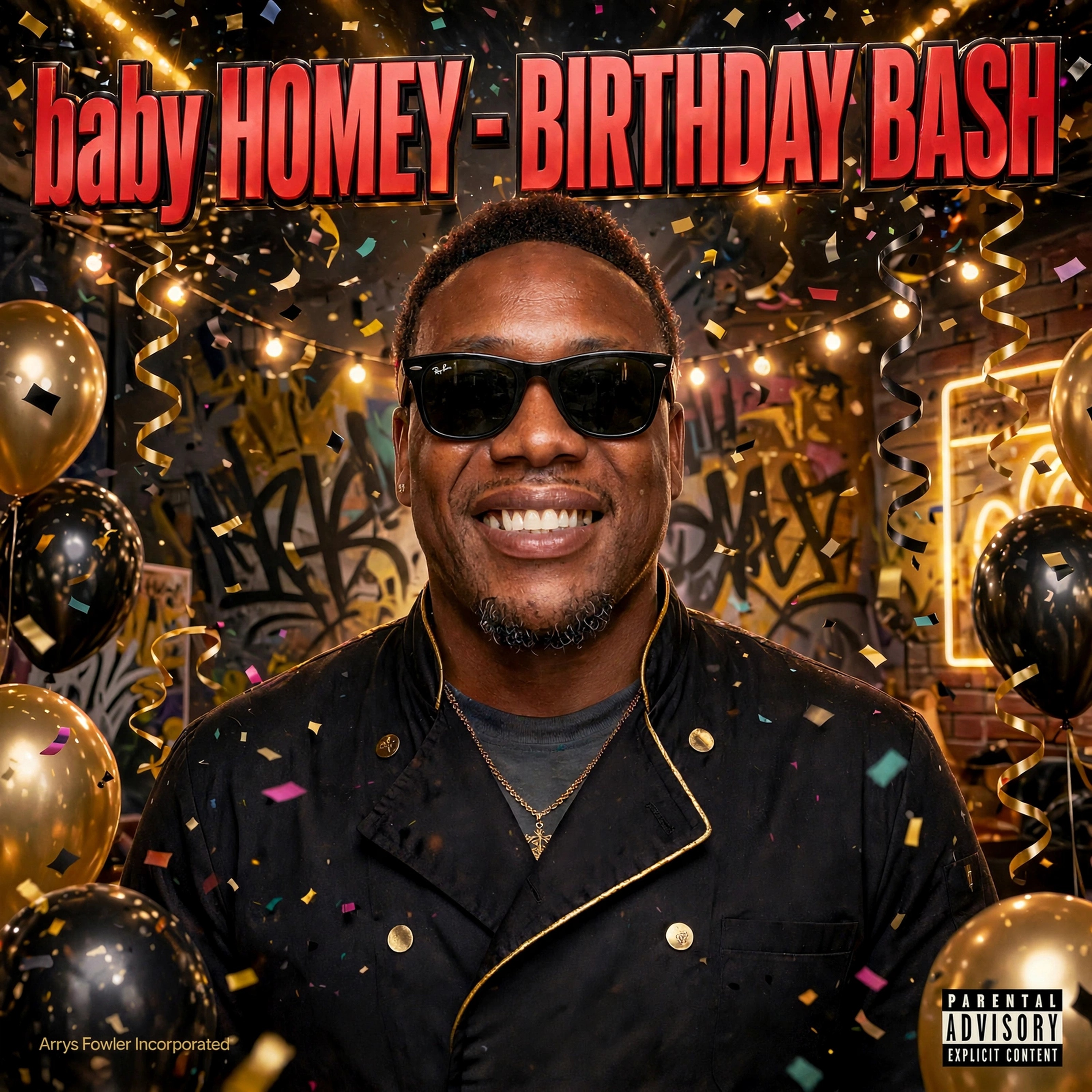 birthday bash by baby HOMEY cover art