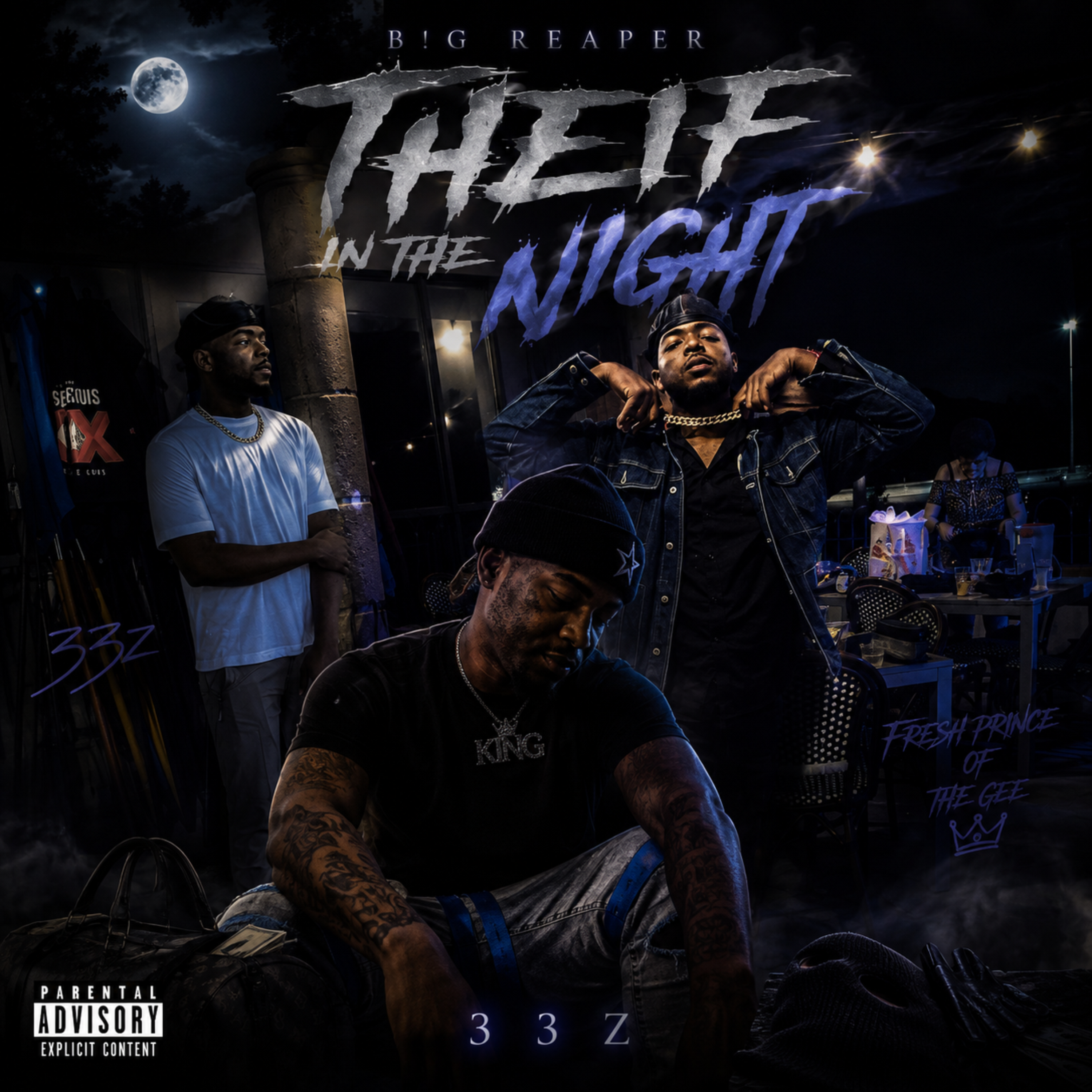 Theif In Tha Night by B!G REAPER cover art