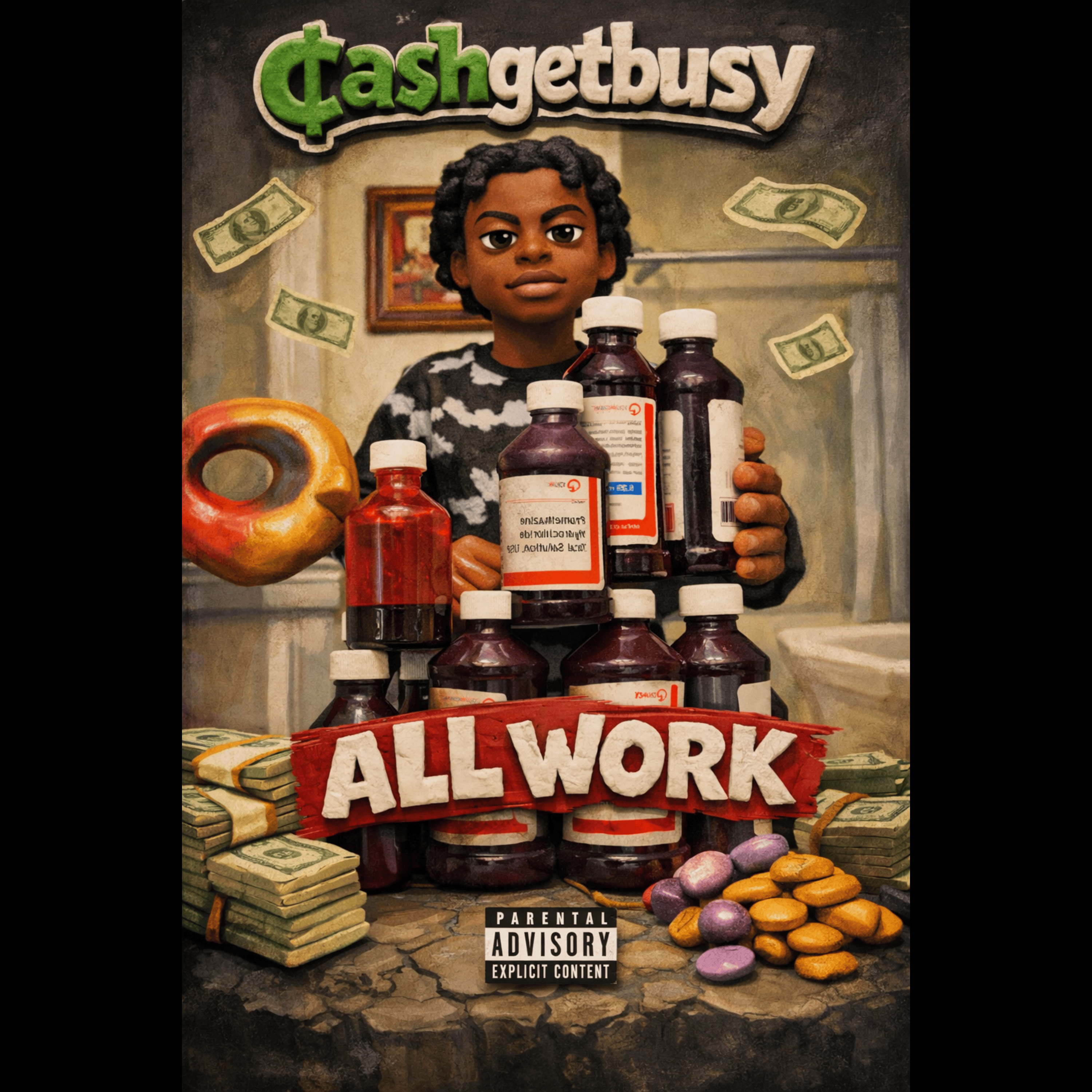 ALL WORK artwork