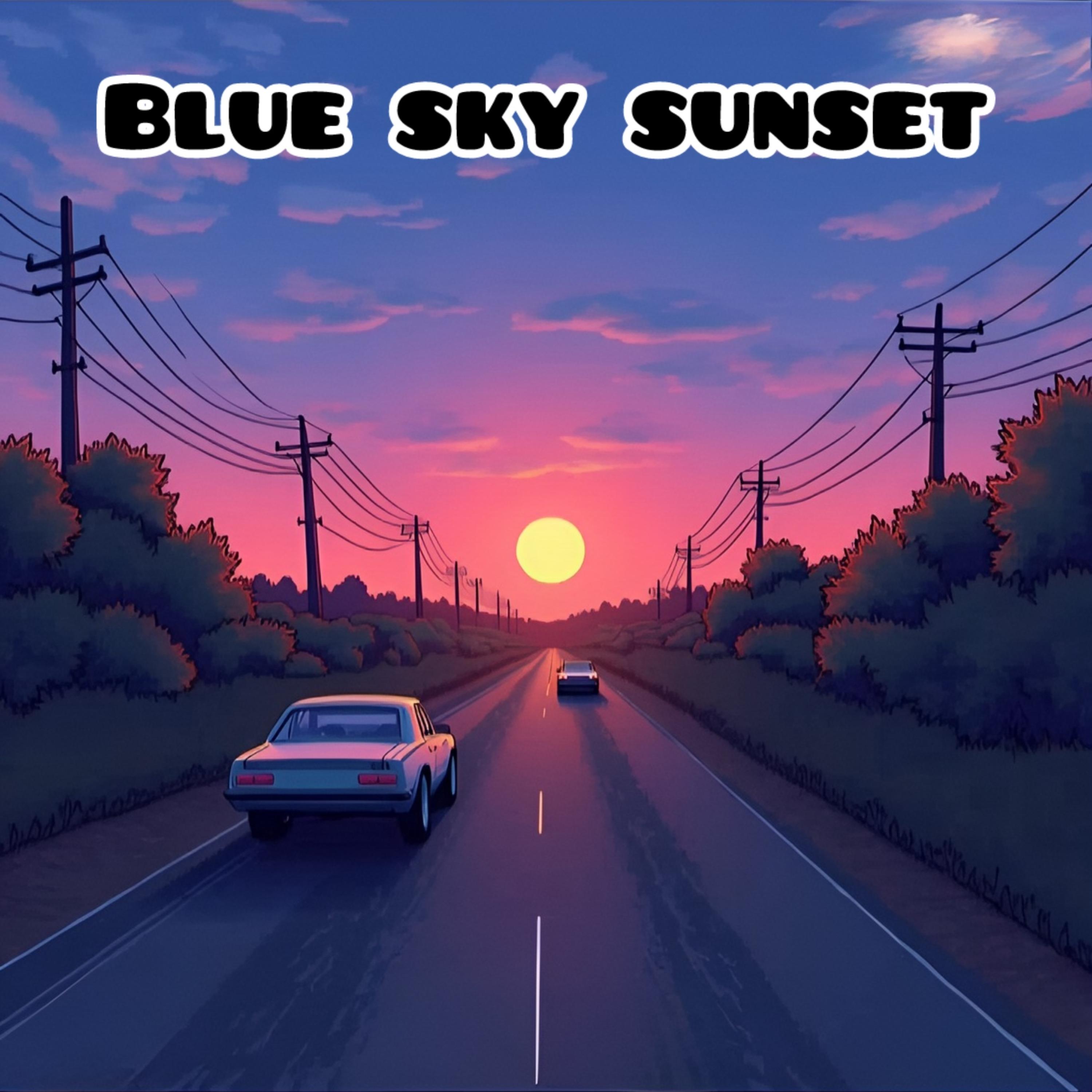 Blue Sky Sunset artwork