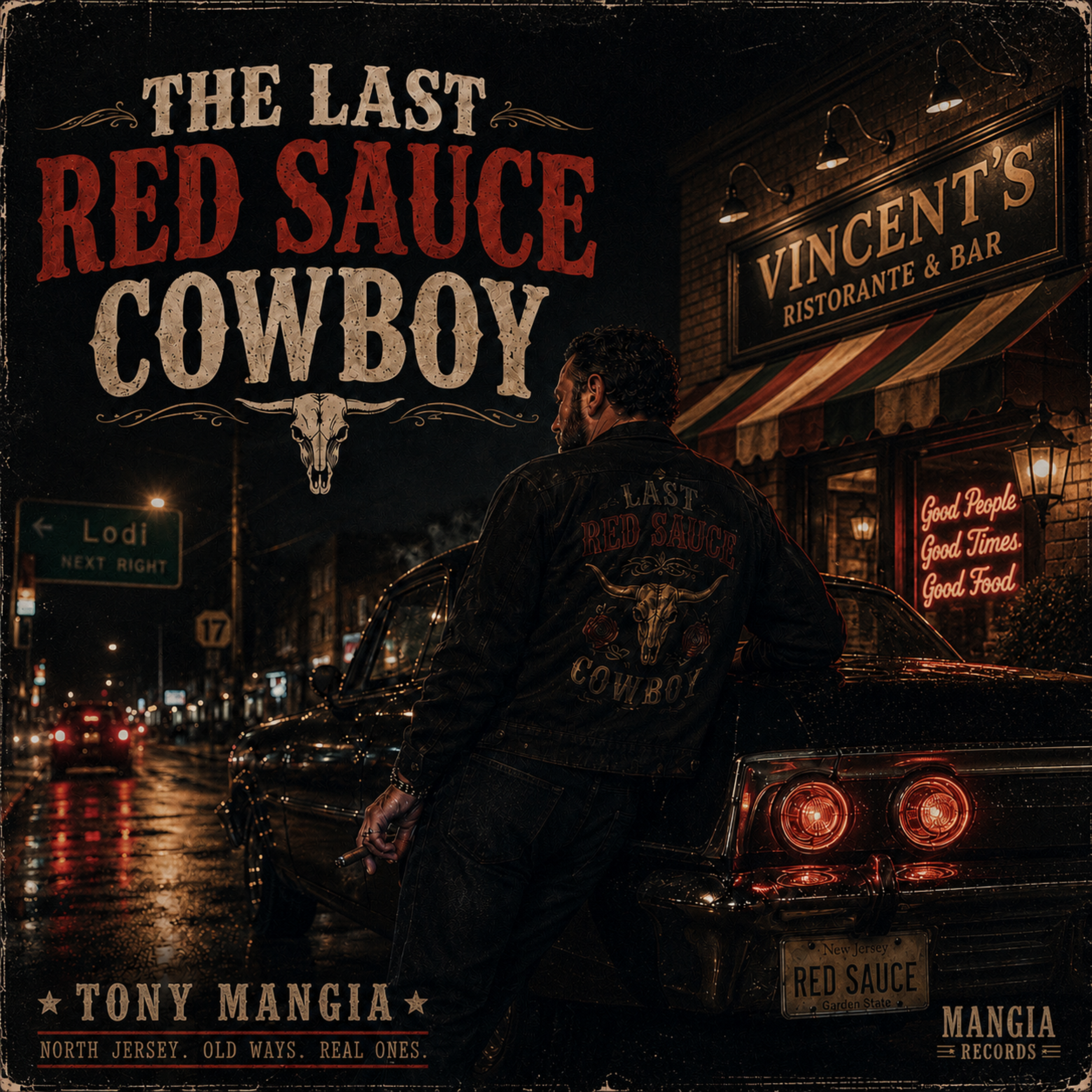 The Last Red Sauce Cowboy by Tony Mangia cover art