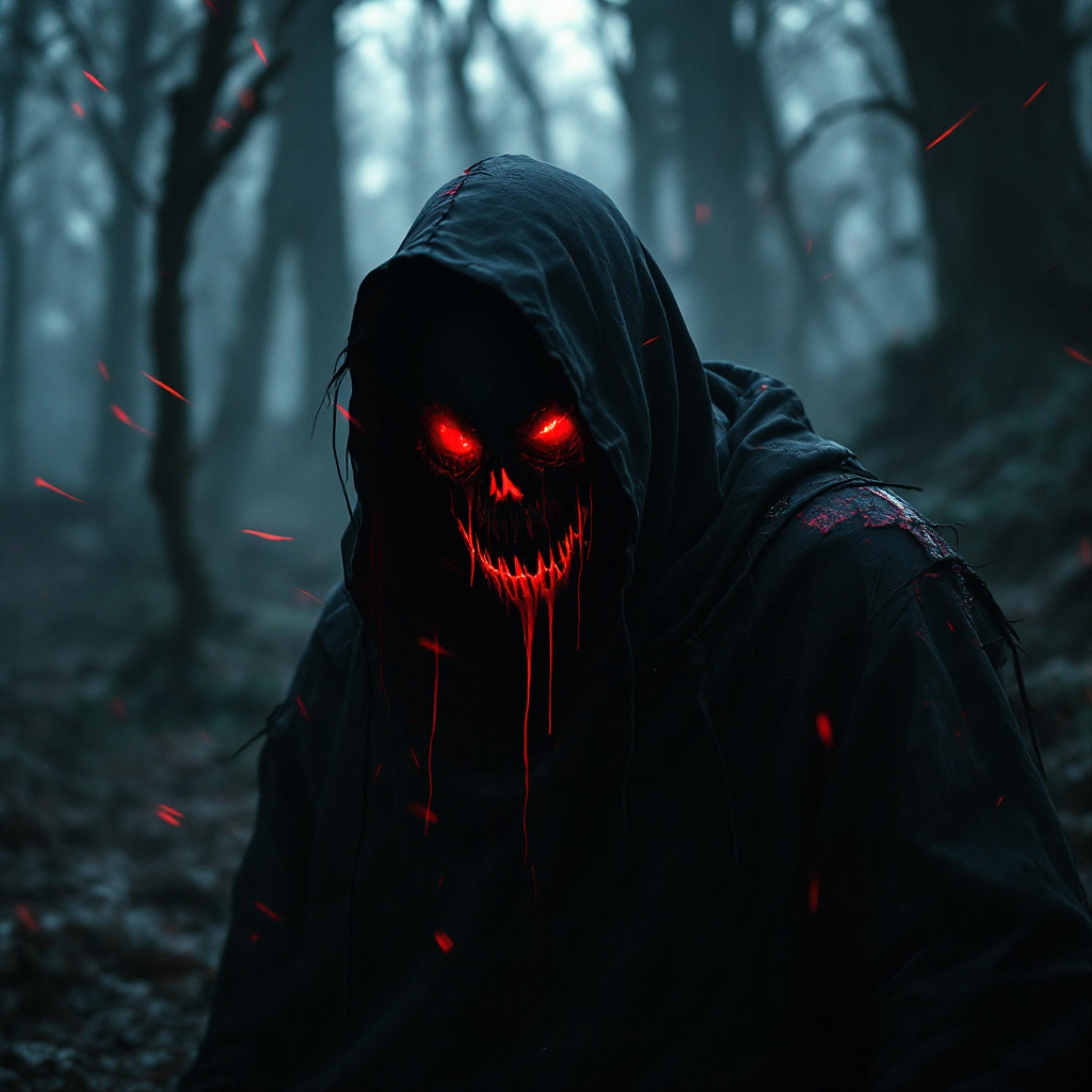 Creepy scary spooky Horror artwork