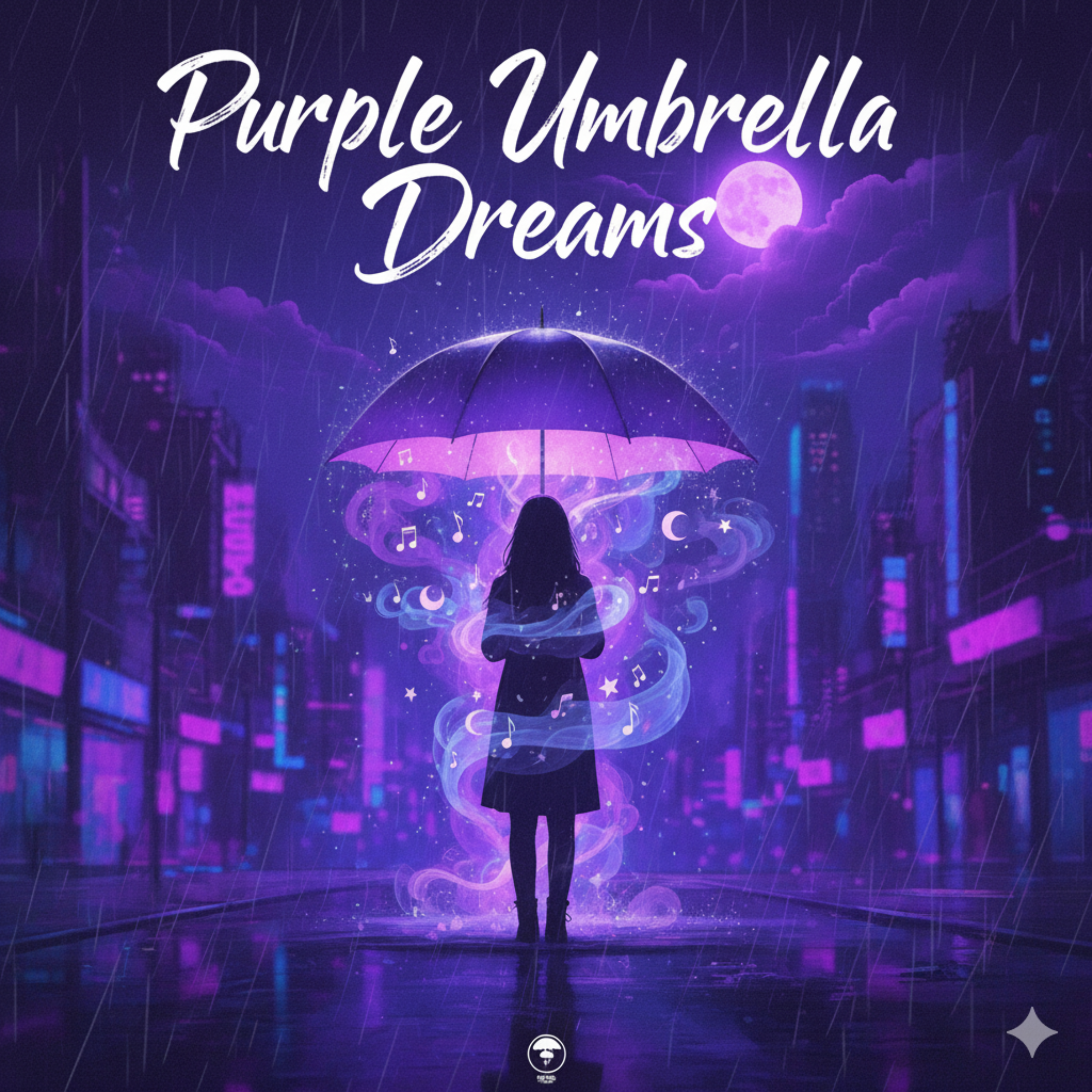 Purple Umbrella Dreams artwork