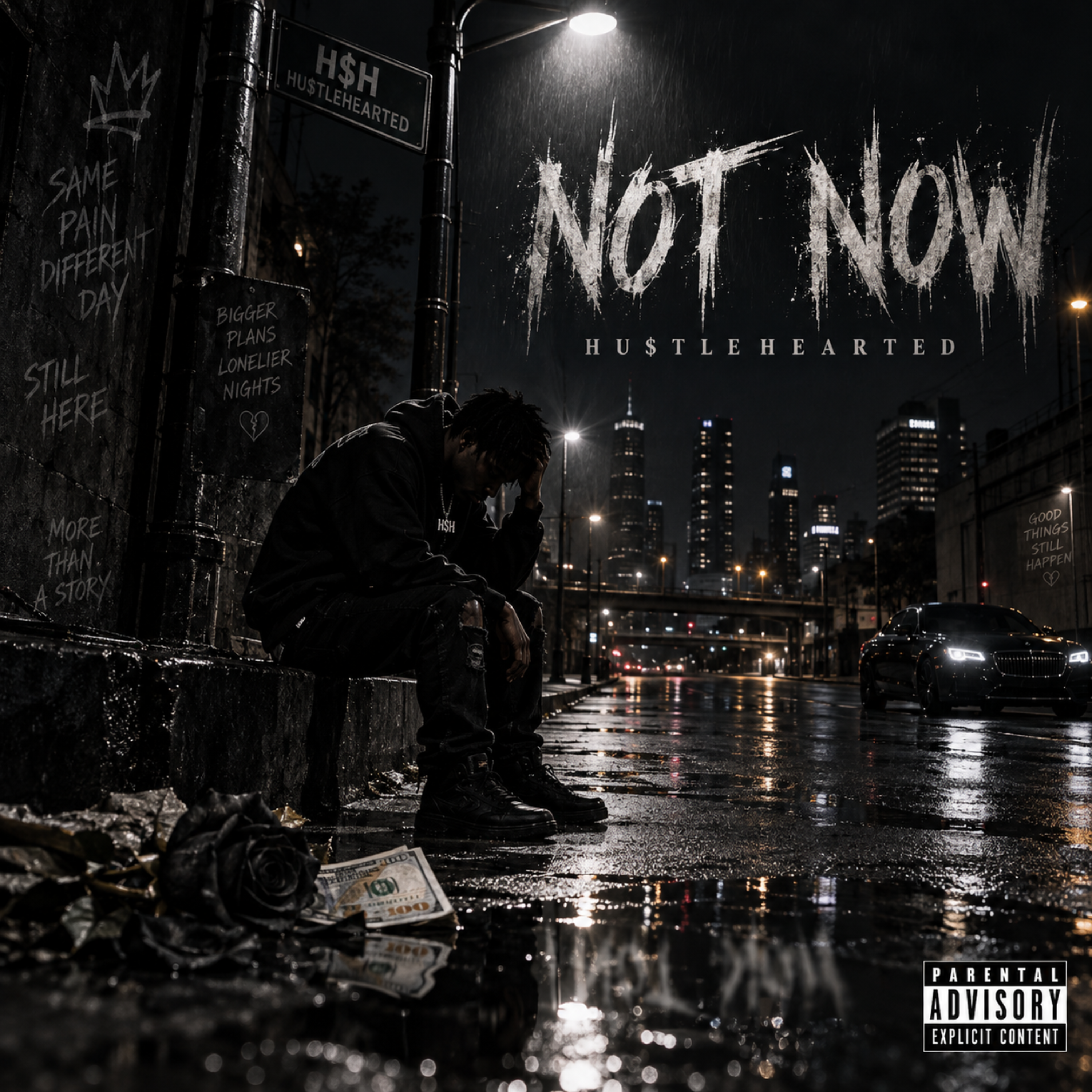 Not Now by HU$TLEHEARTED cover art