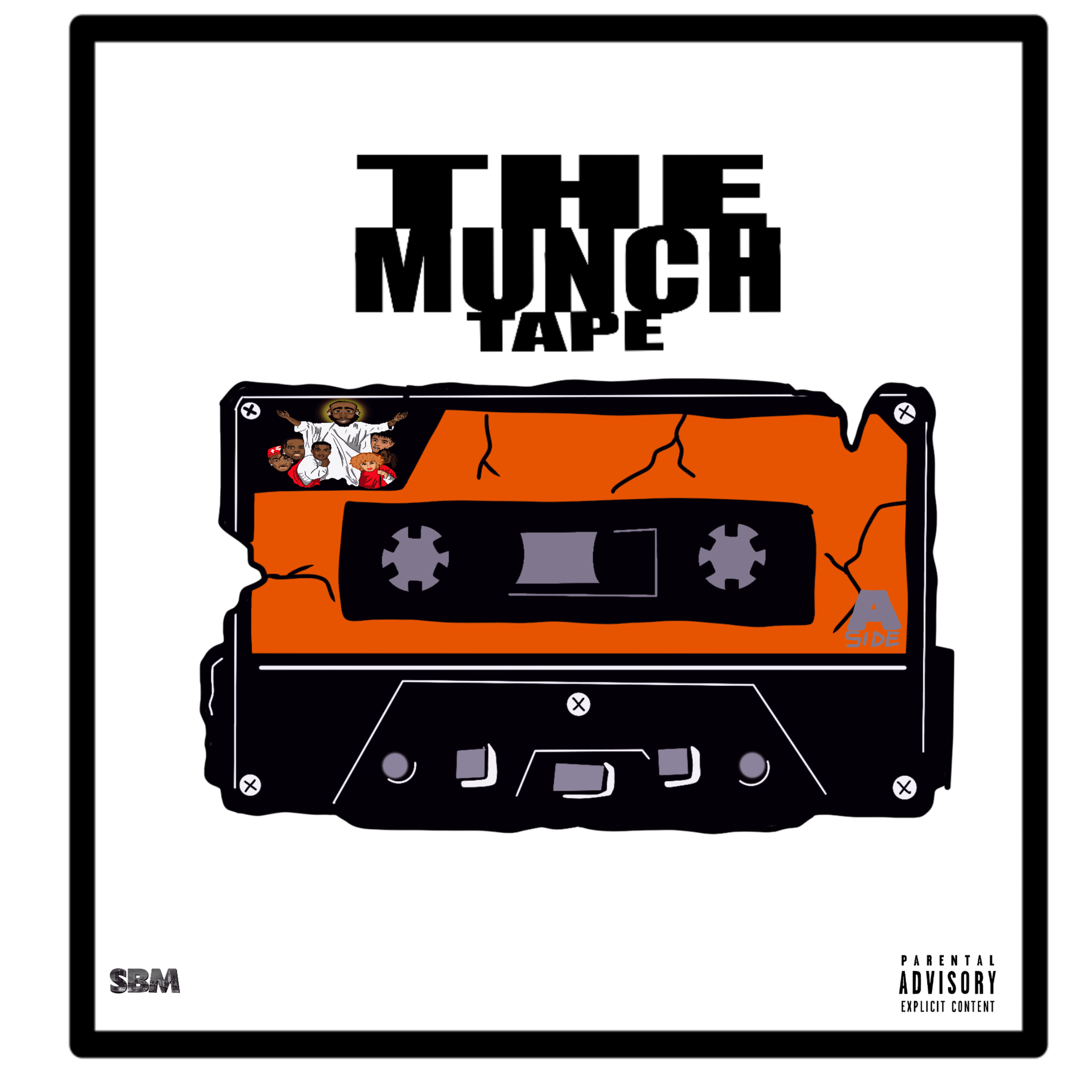 The MUNCH Tape artwork