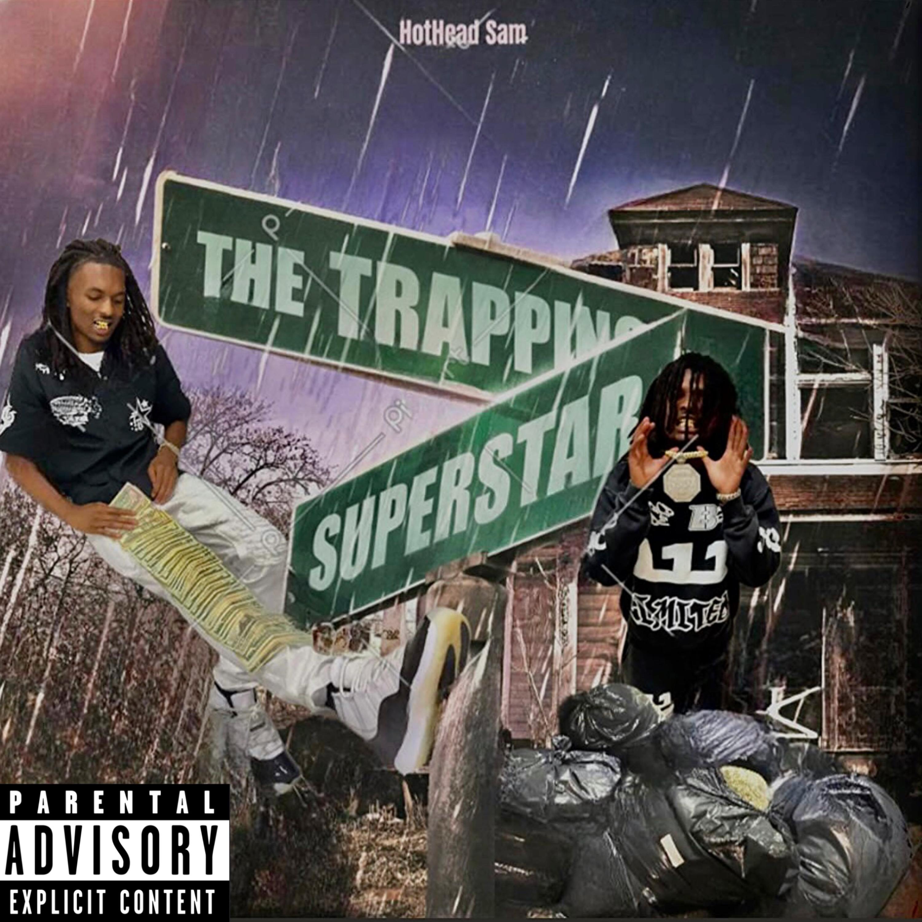 THE TRAPPING SUPERSTAR artwork