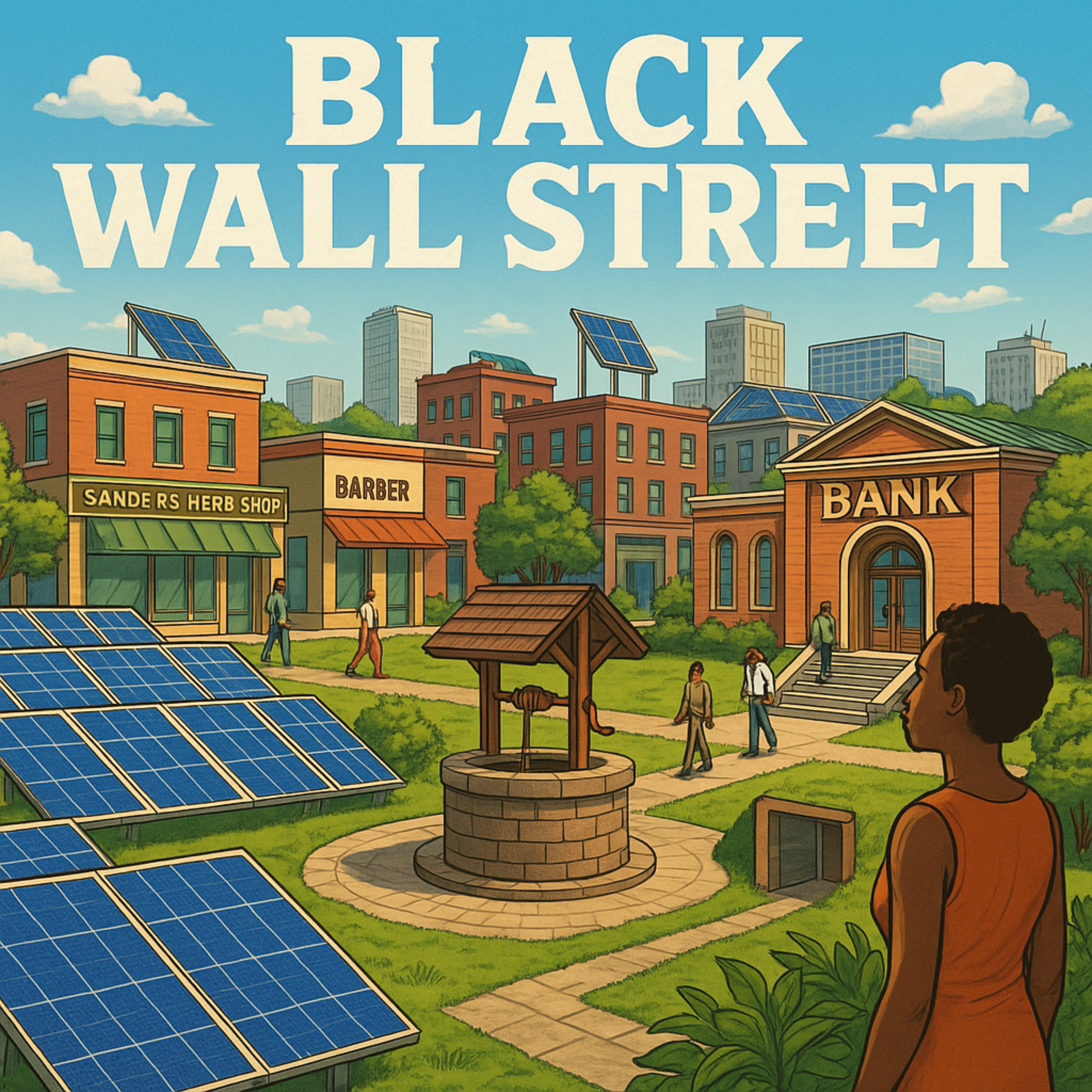 Black Wall Street artwork