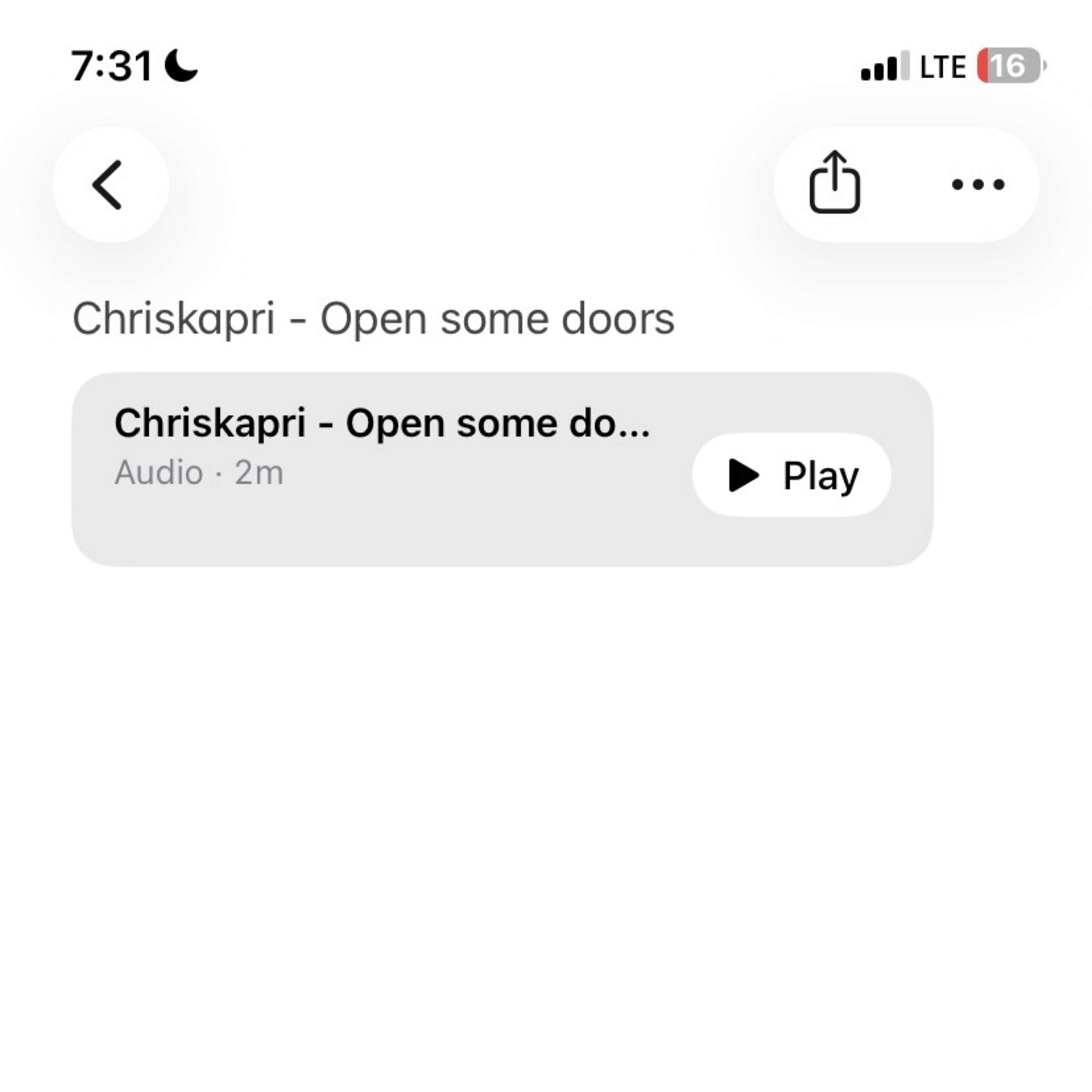 Open Some Doors artwork