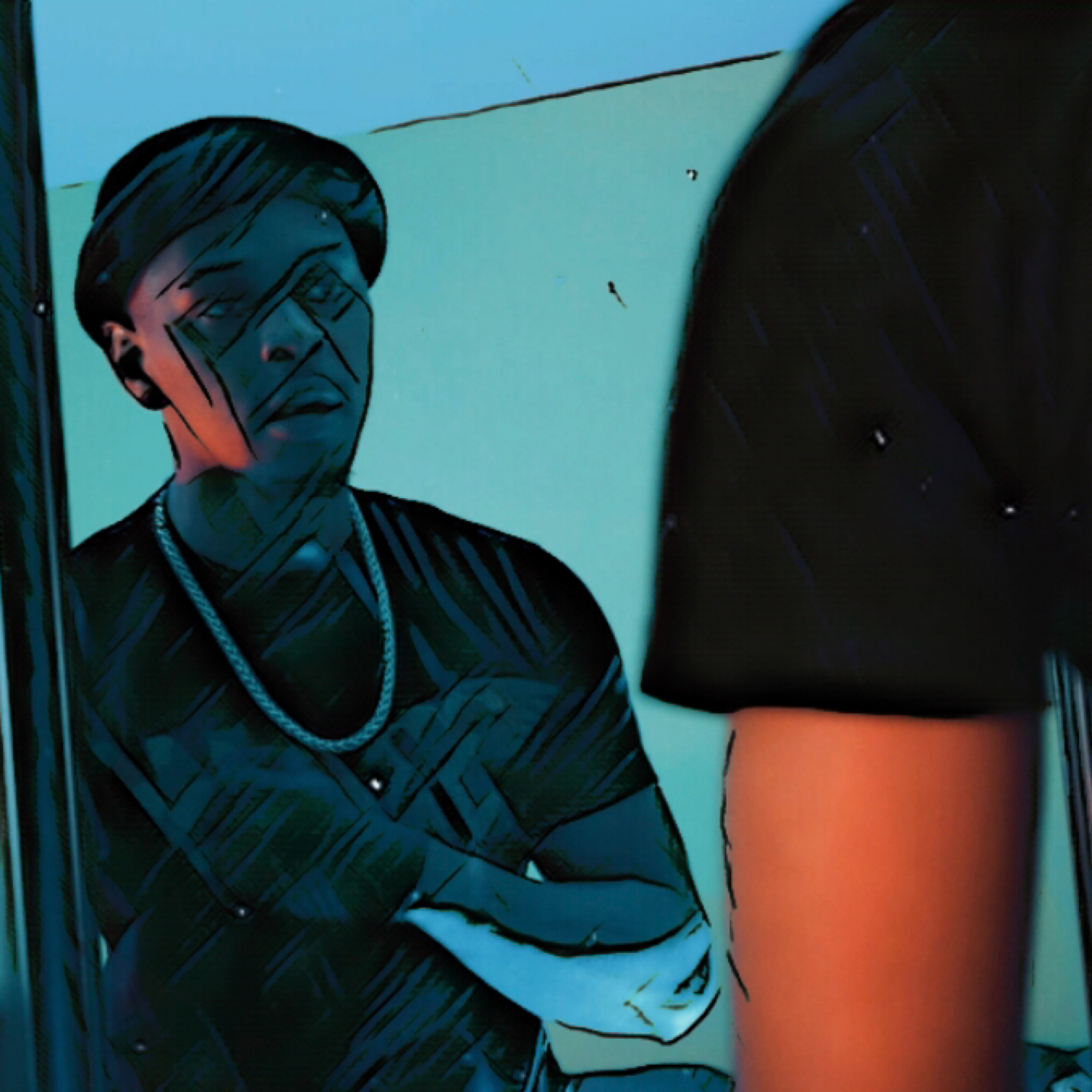 NEVER CARED artwork