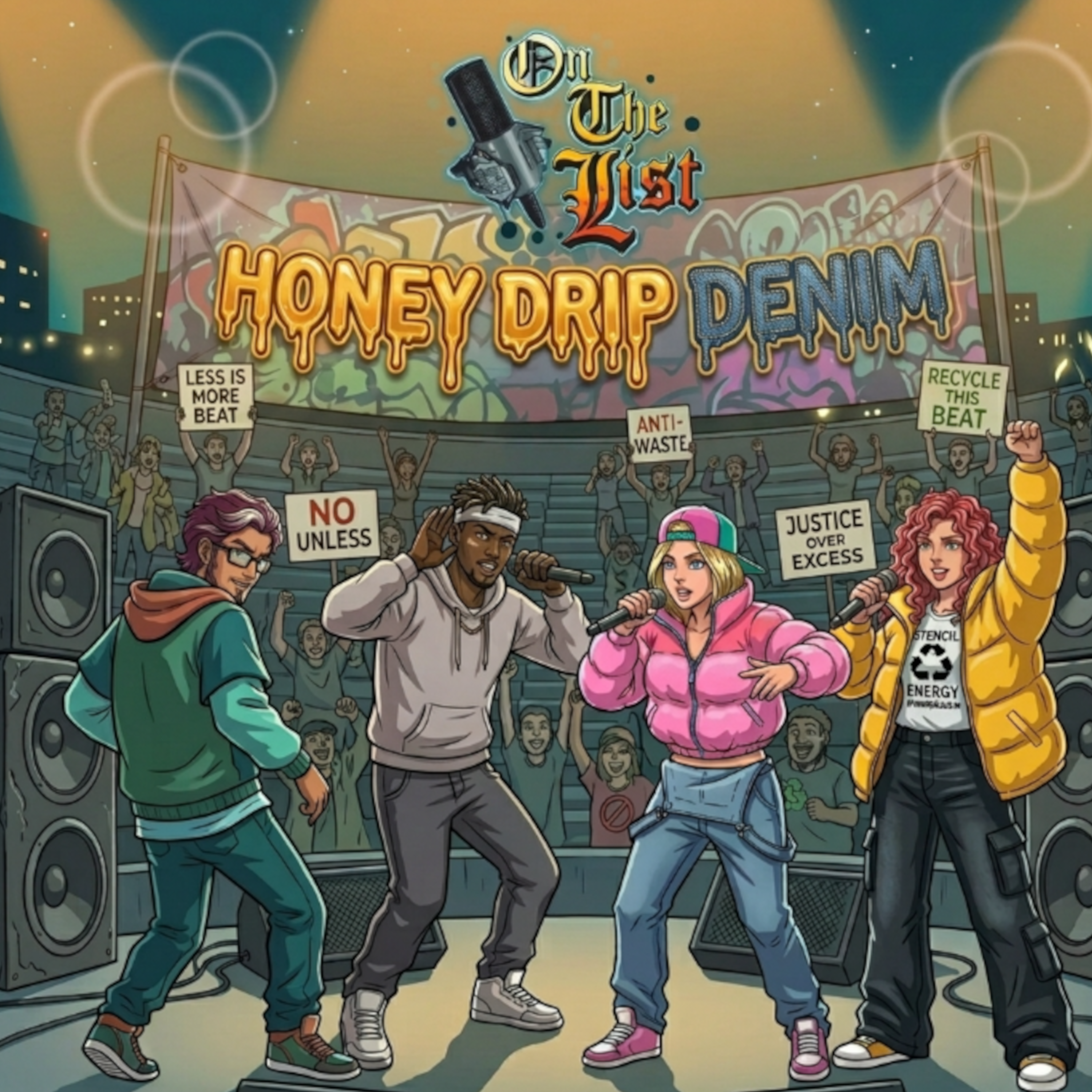 Honey Drip Denim artwork