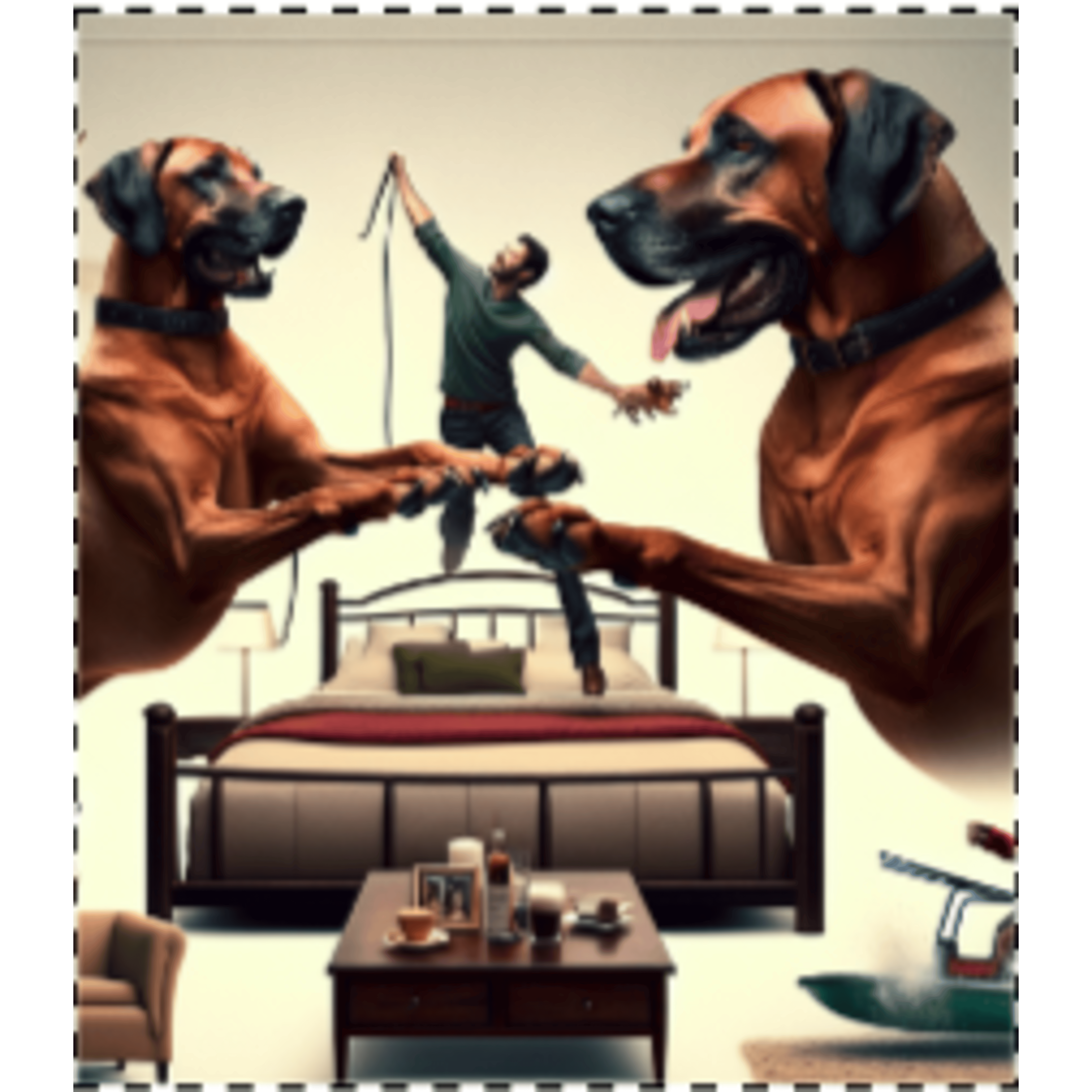 Buzz The Rhodesian Ridgeback artwork