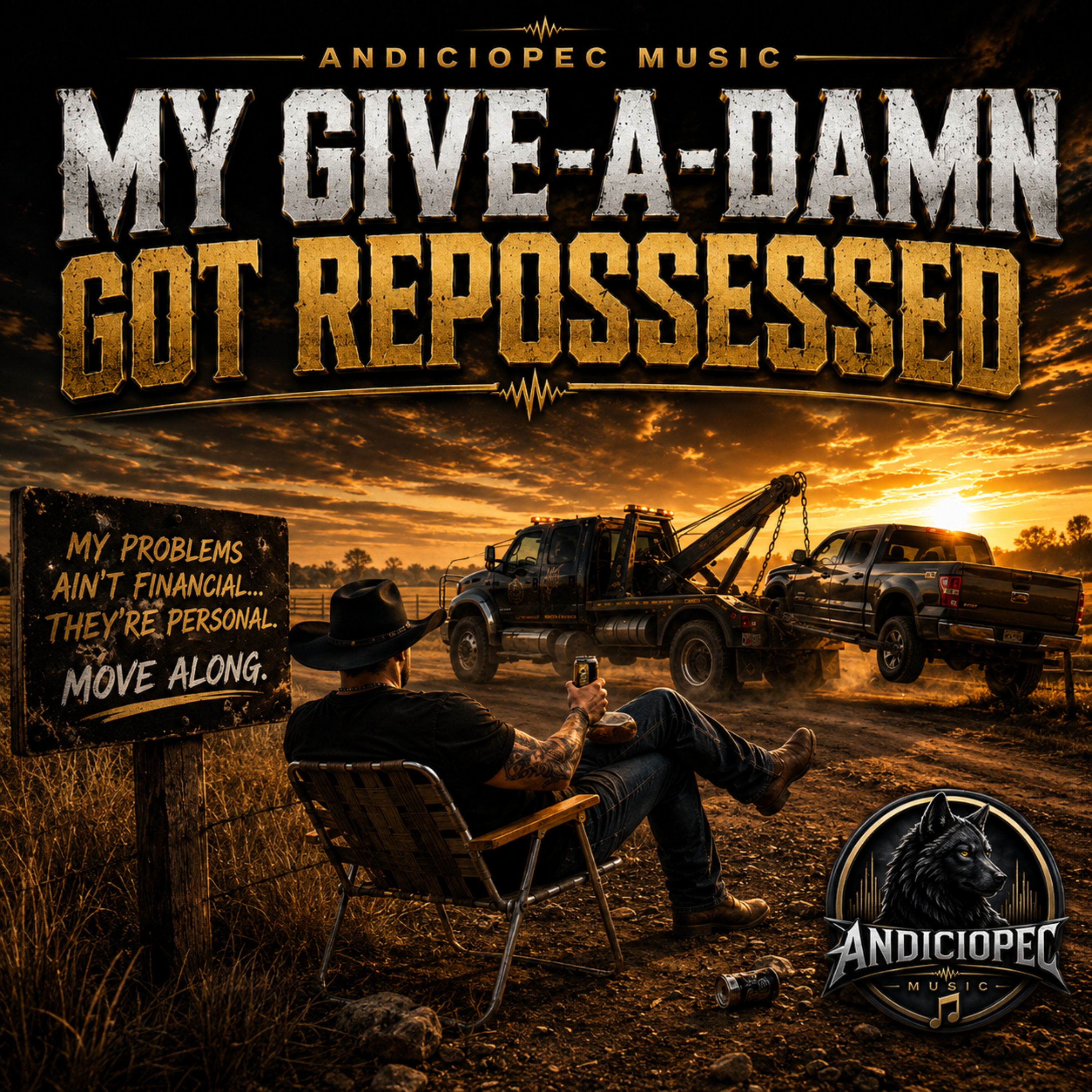 My Give-A-Damn Got Repossessed by Andiciopec Music cover art