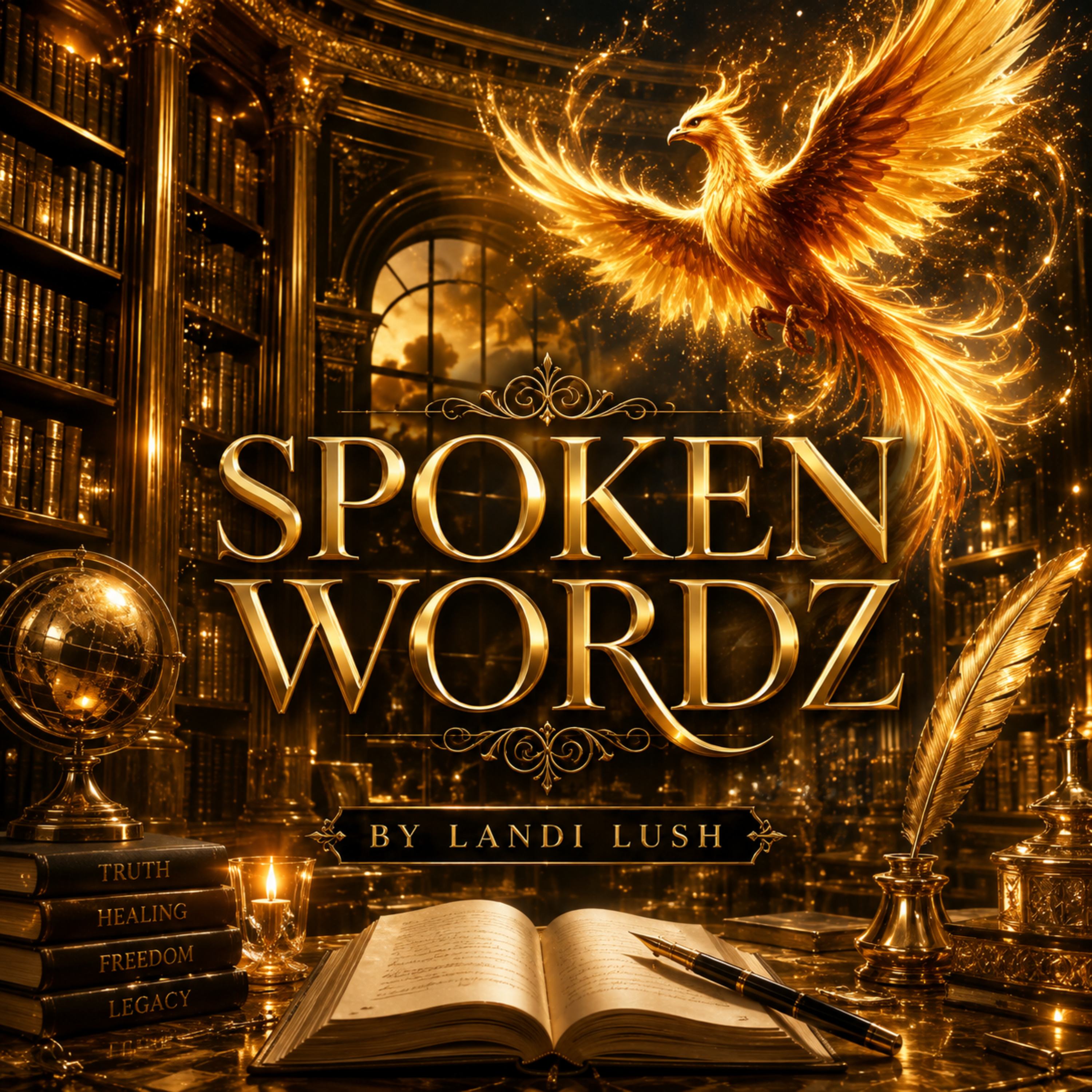 SPOKEN WORDZ by Landi Lush cover art