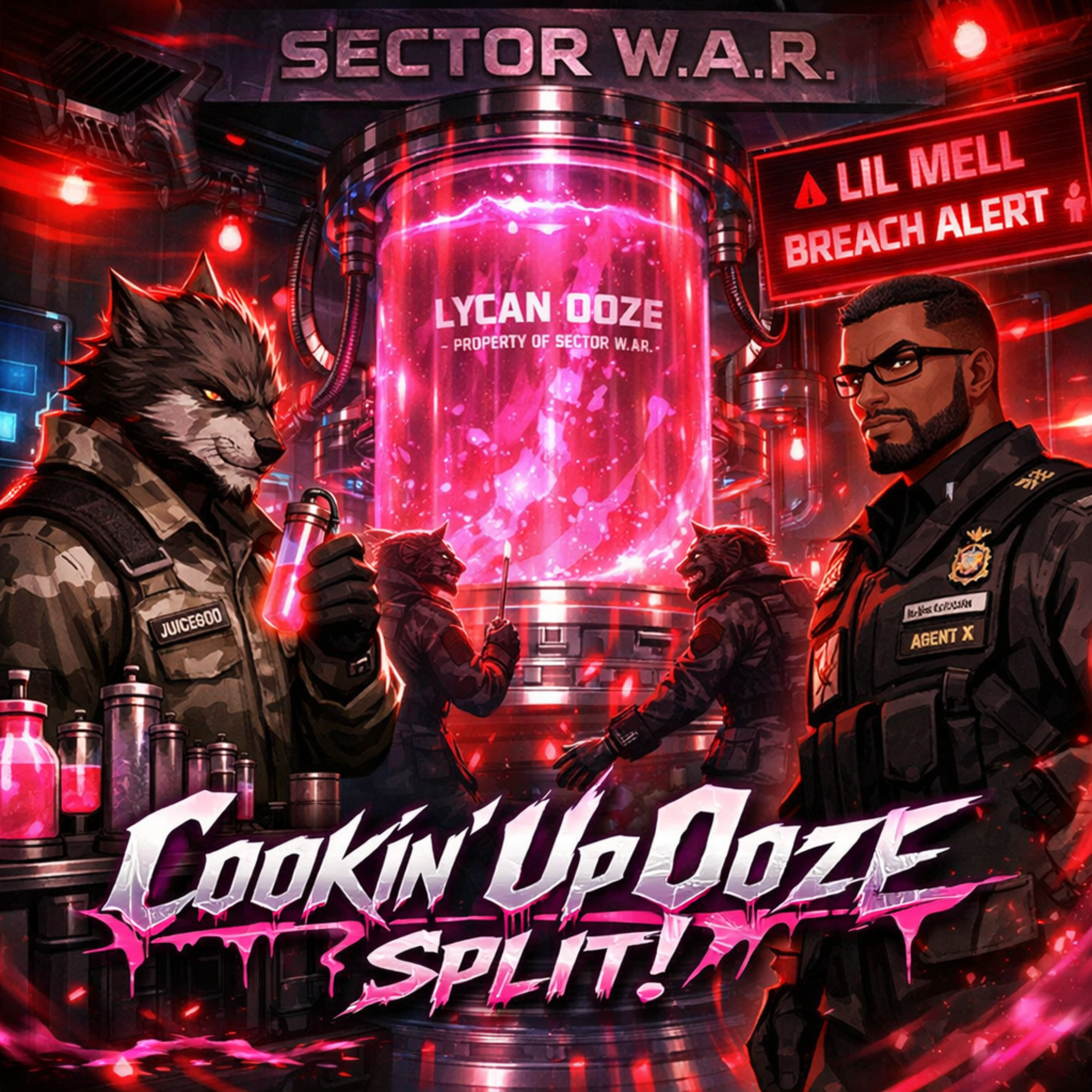 Cookin’ Up Ooze (SPLIT!) artwork