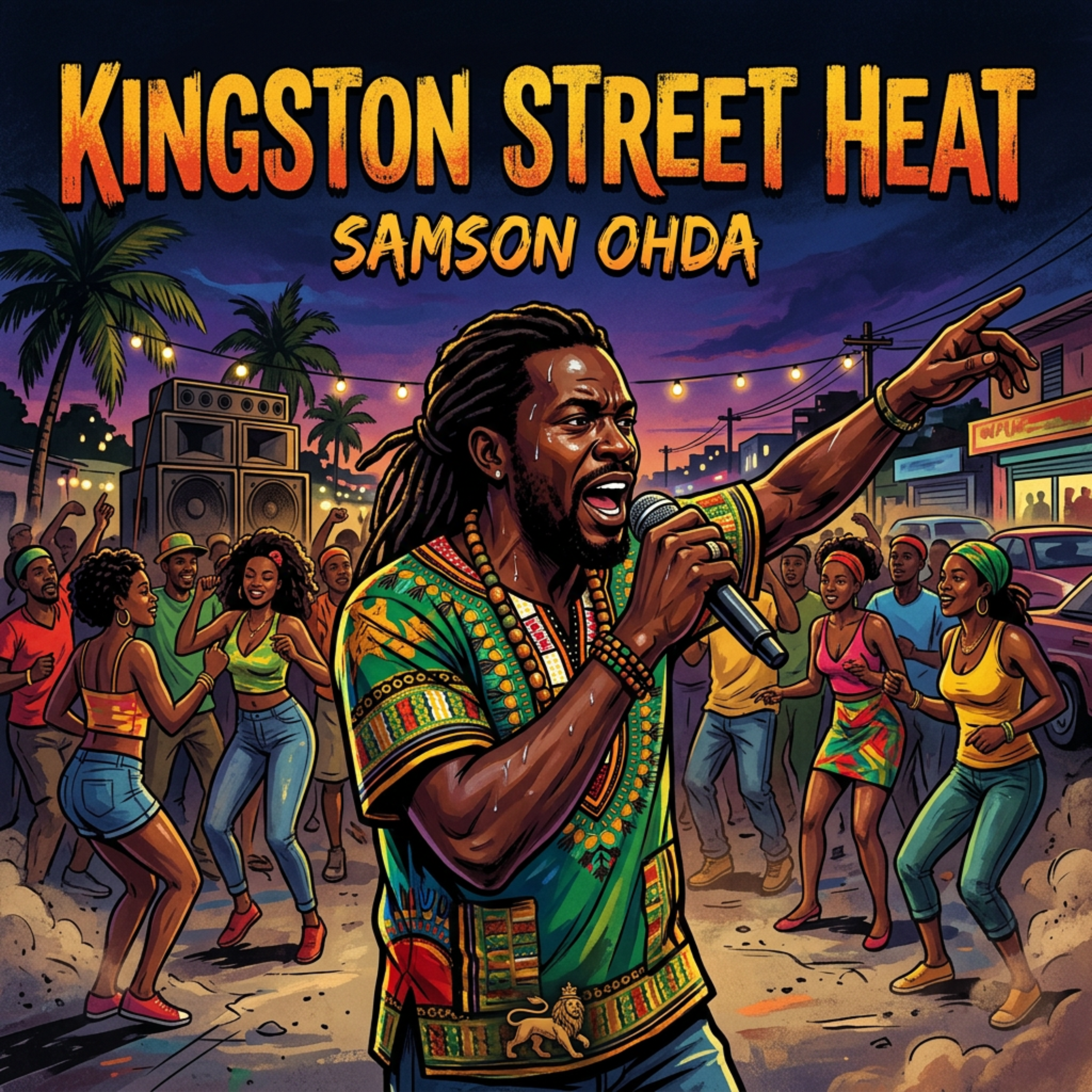 Kingston Street Heat by Samson Ohda  cover art