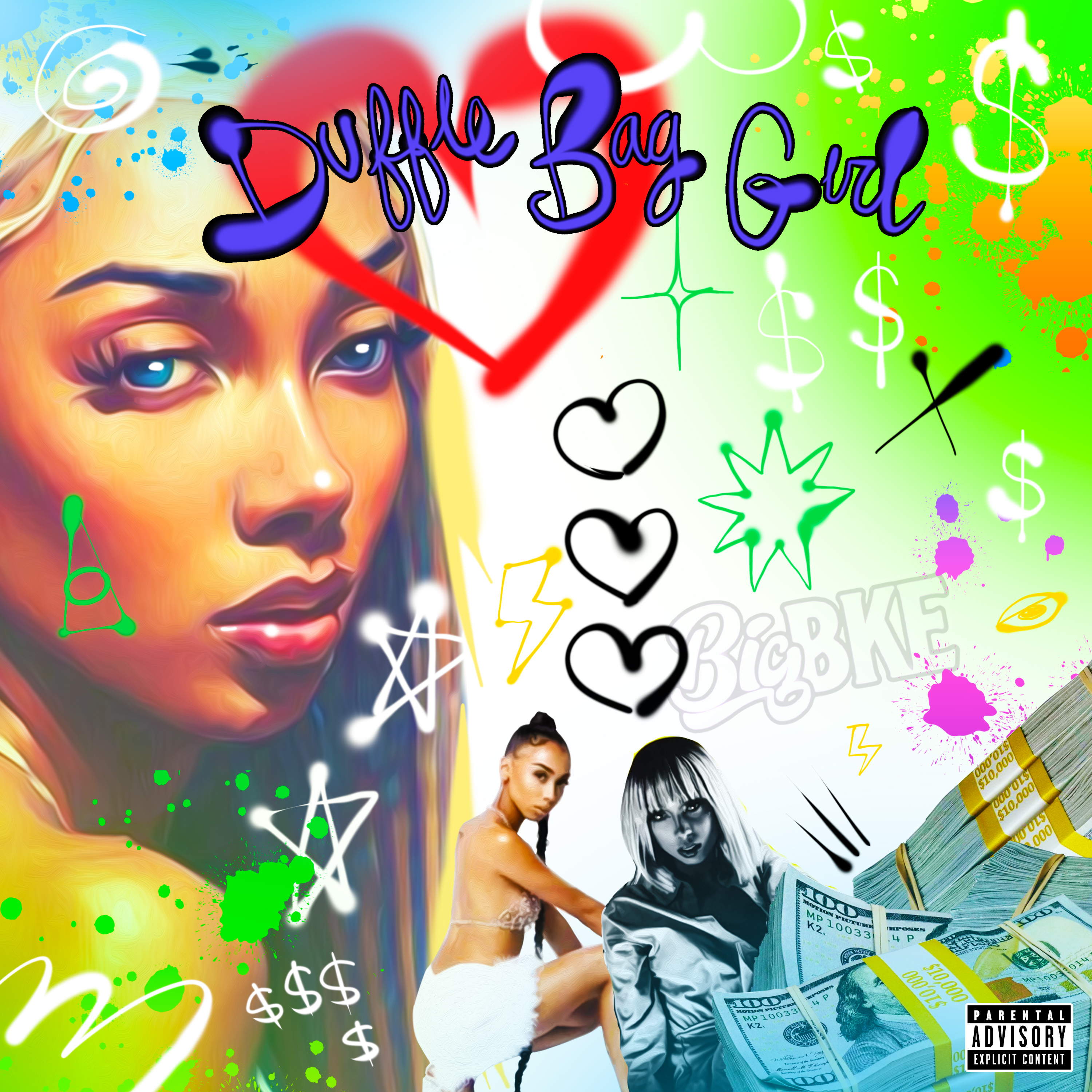 Duffle Bag Girl artwork