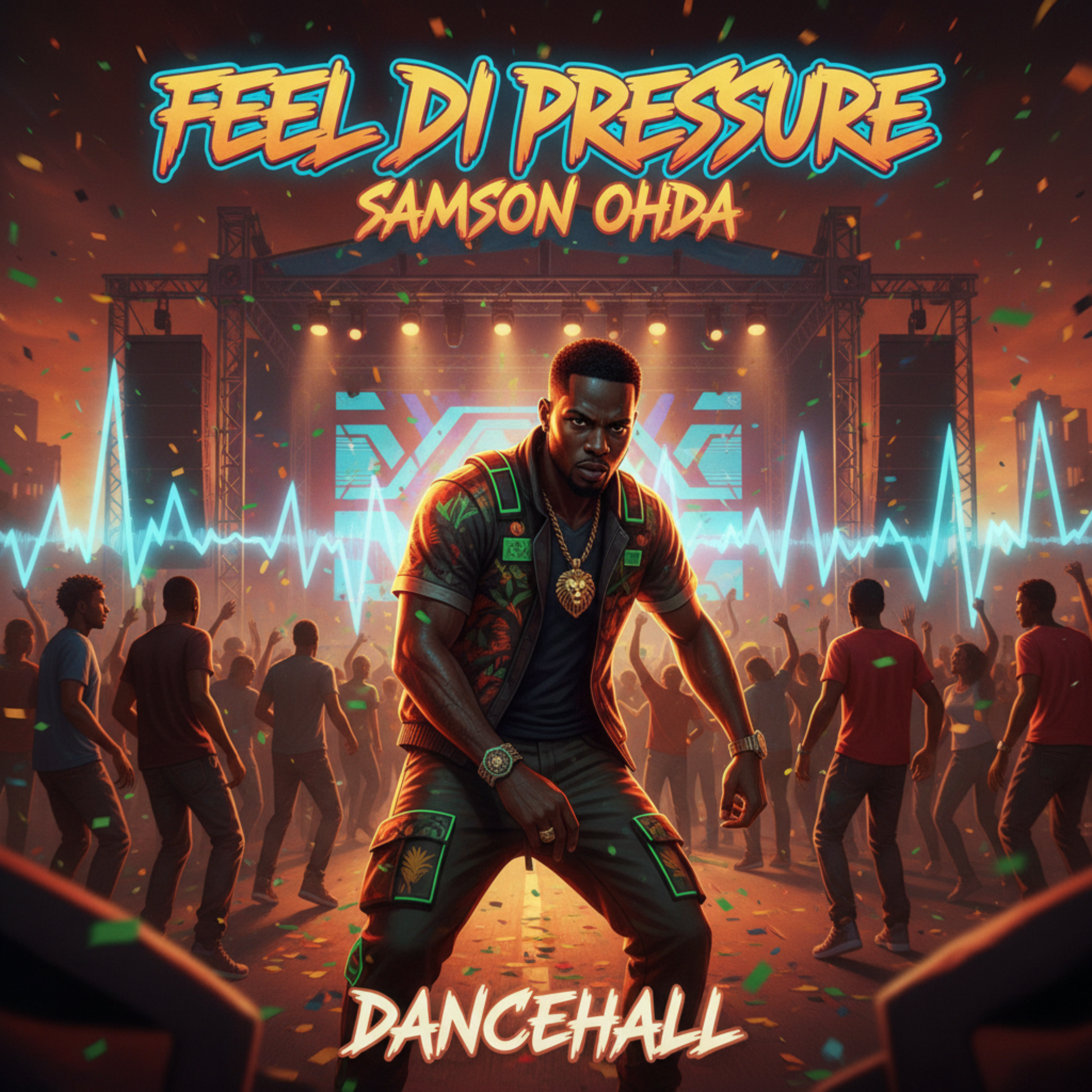 Feel Di Pressure by Samson Ohda  cover art