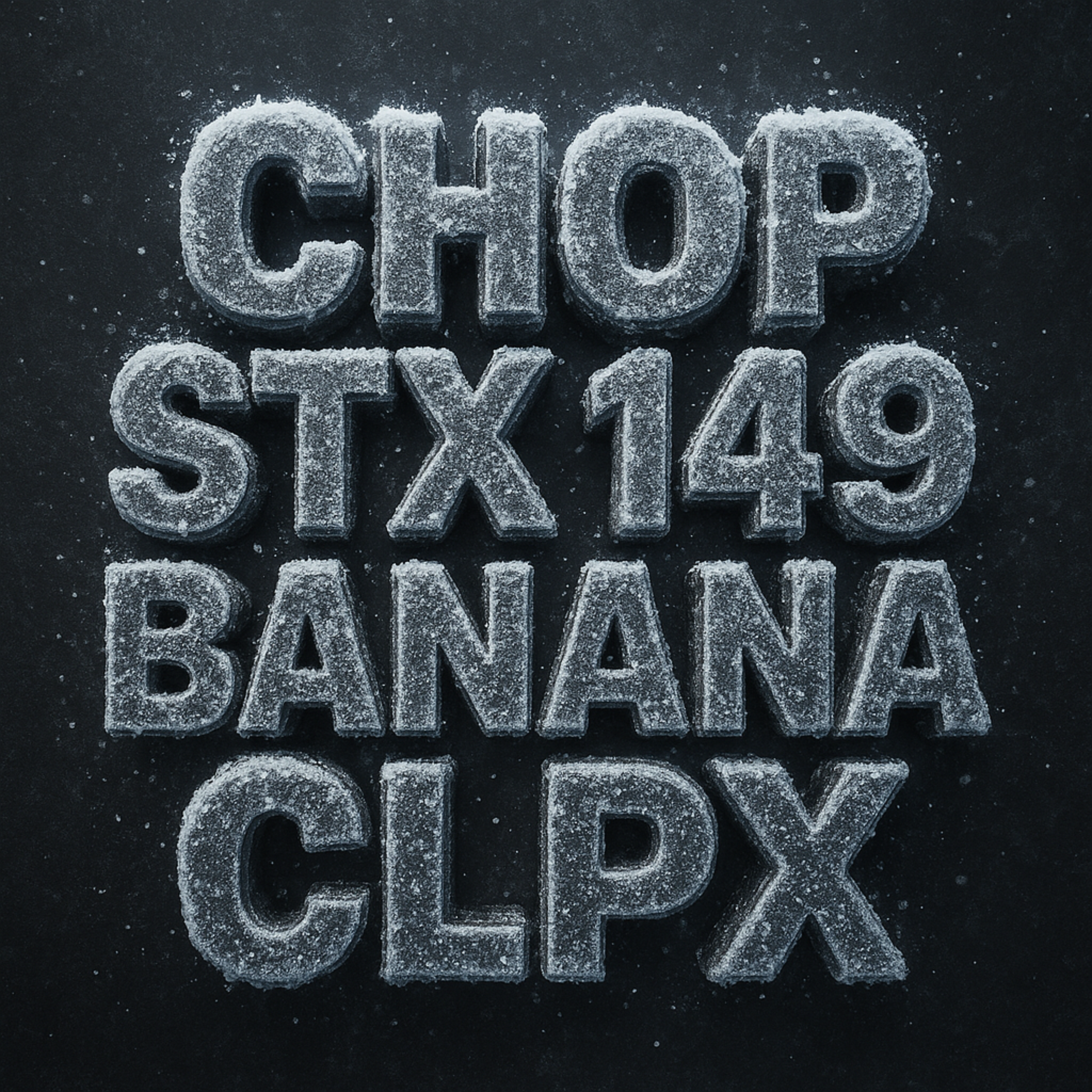 CHOP STX 149 BANANA CLPX artwork