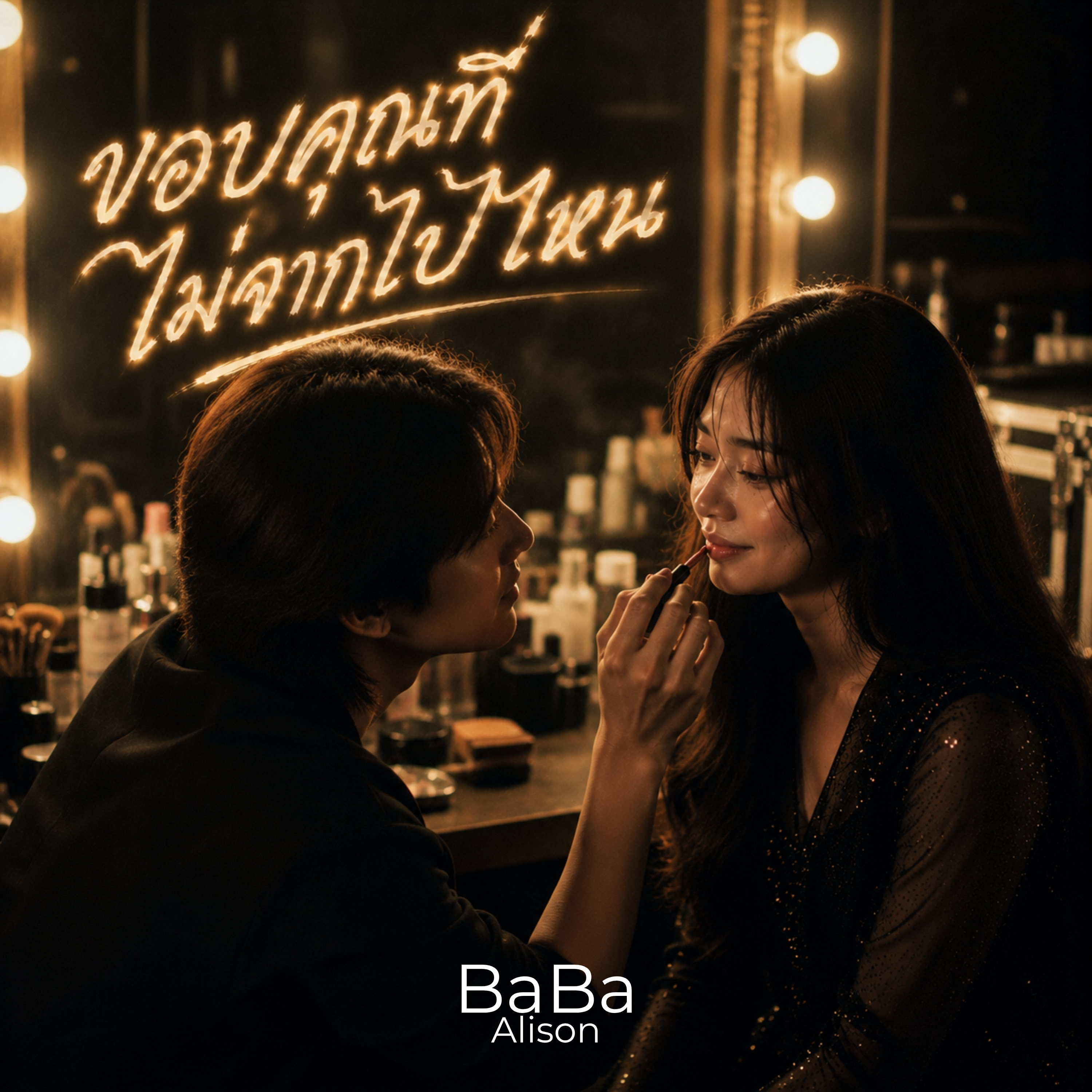 ขอบคุณที่ไม่จากไปไหน by BaBa Alison cover art