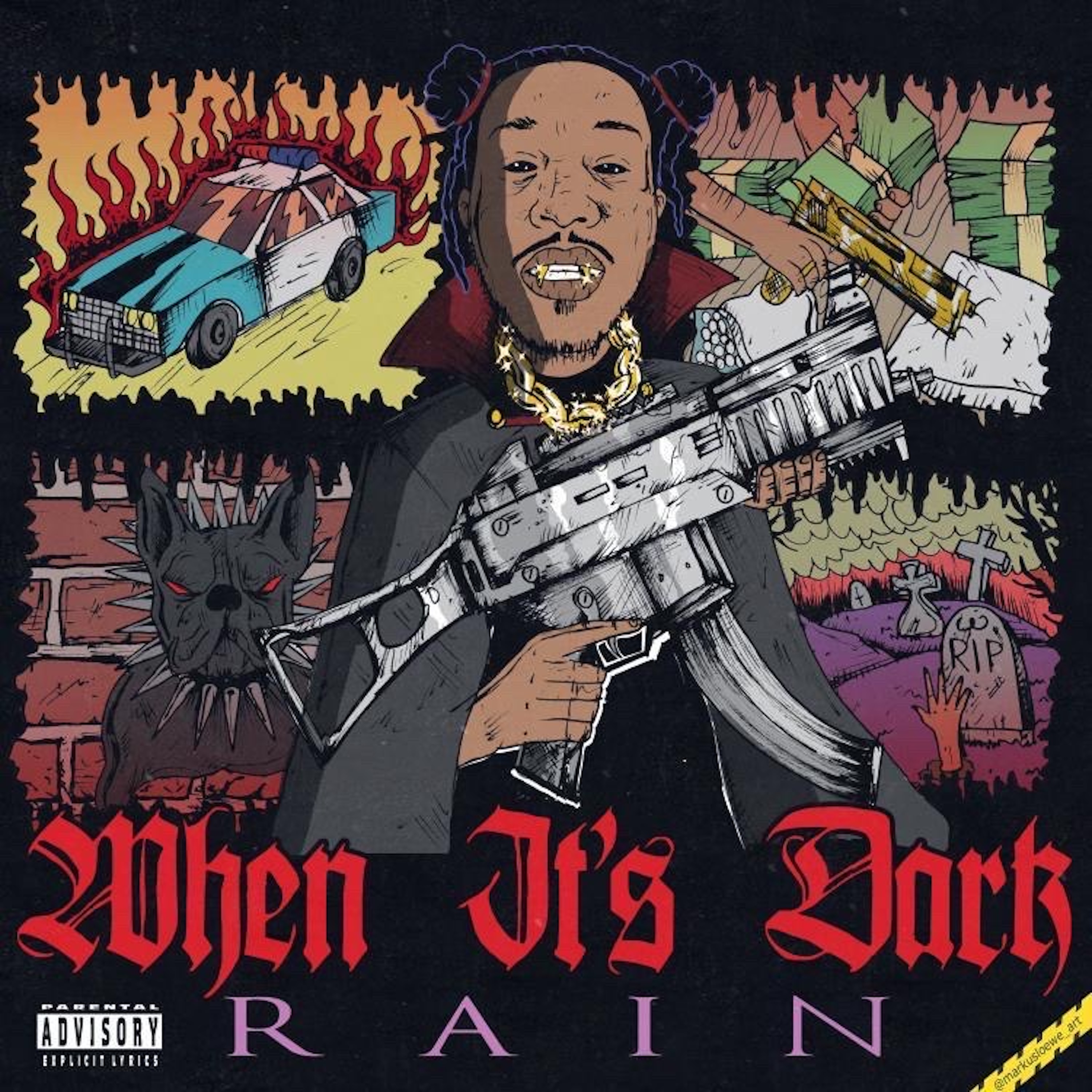 When Its Dark artwork
