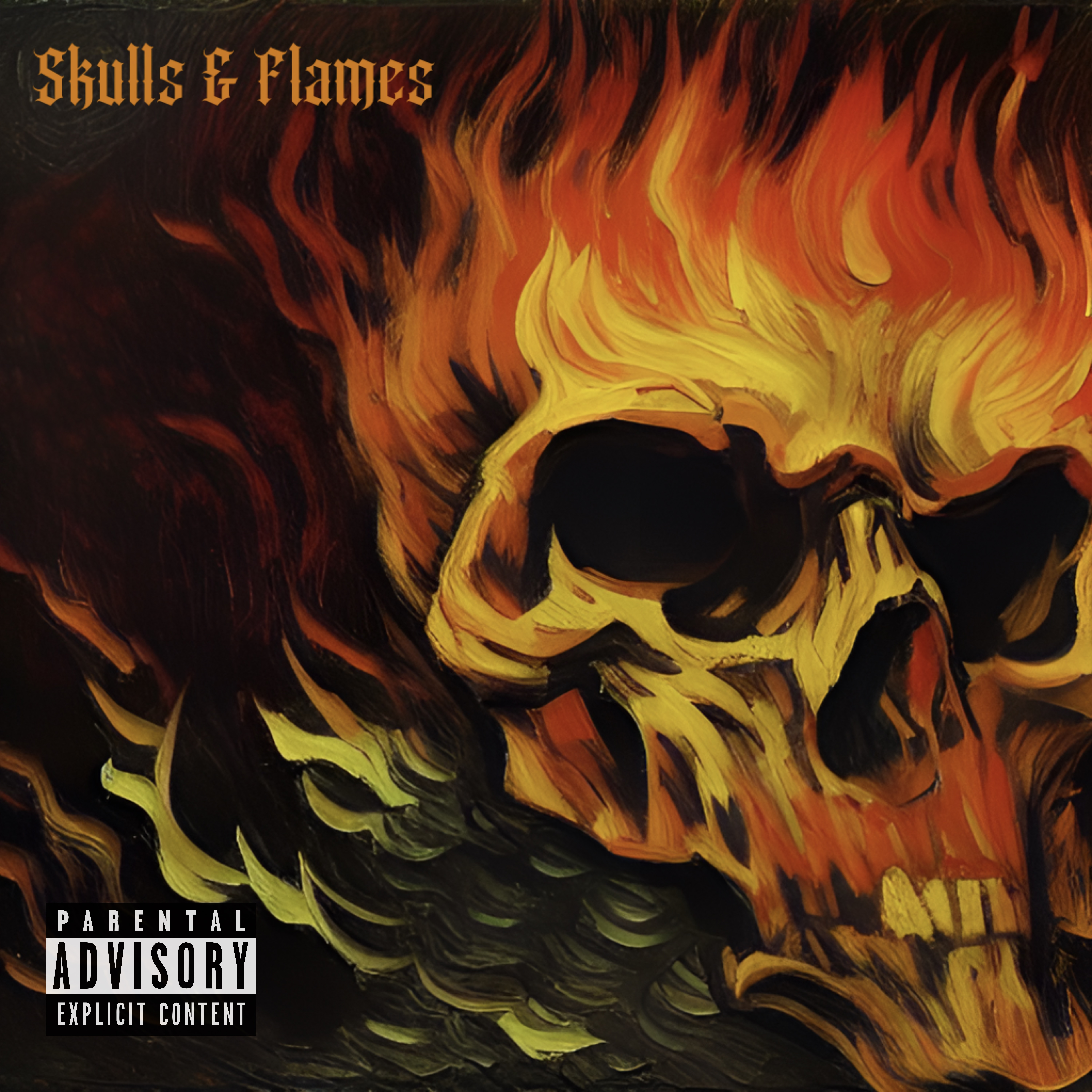 Skulls & Flames artwork