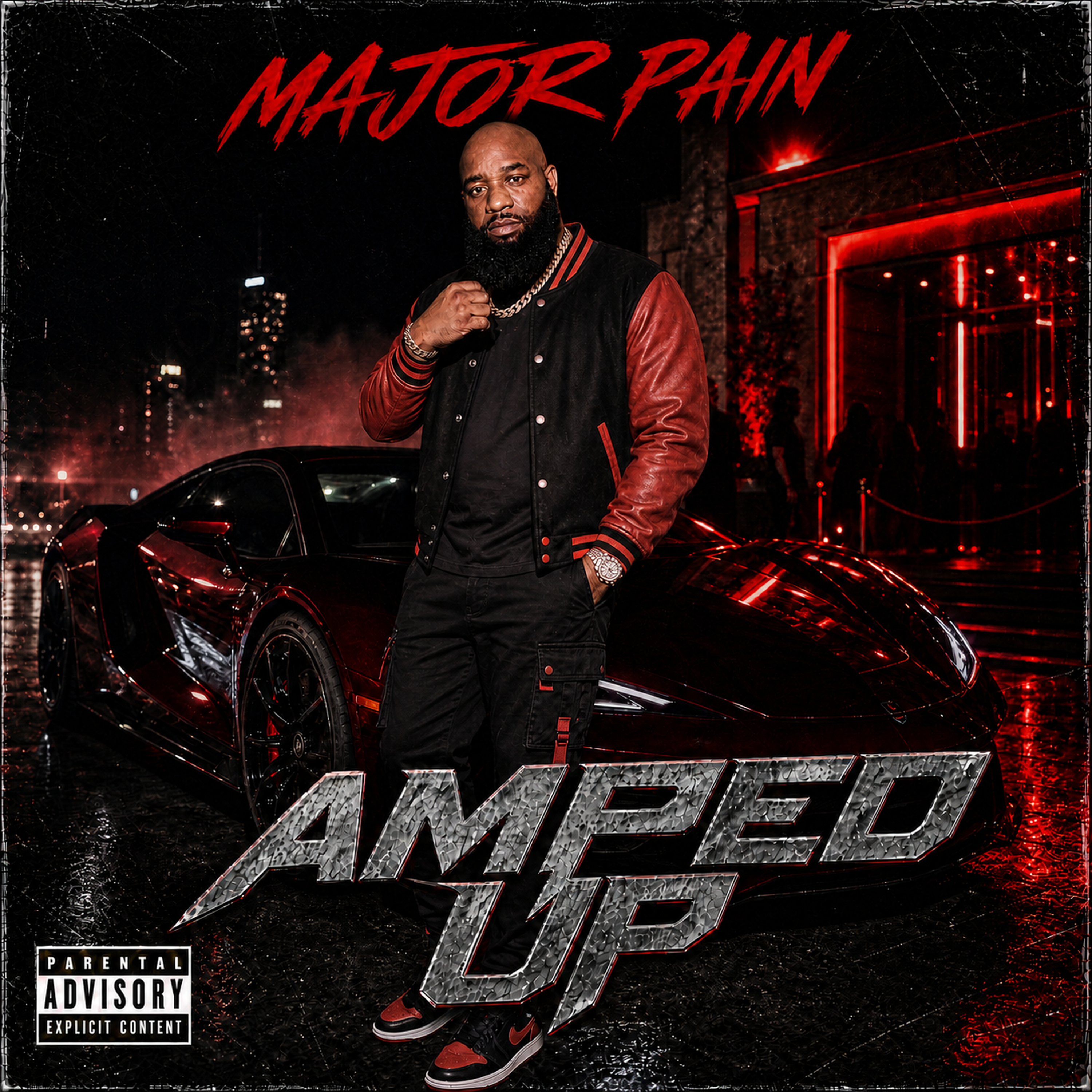 AMPED UP by Major pain cover art
