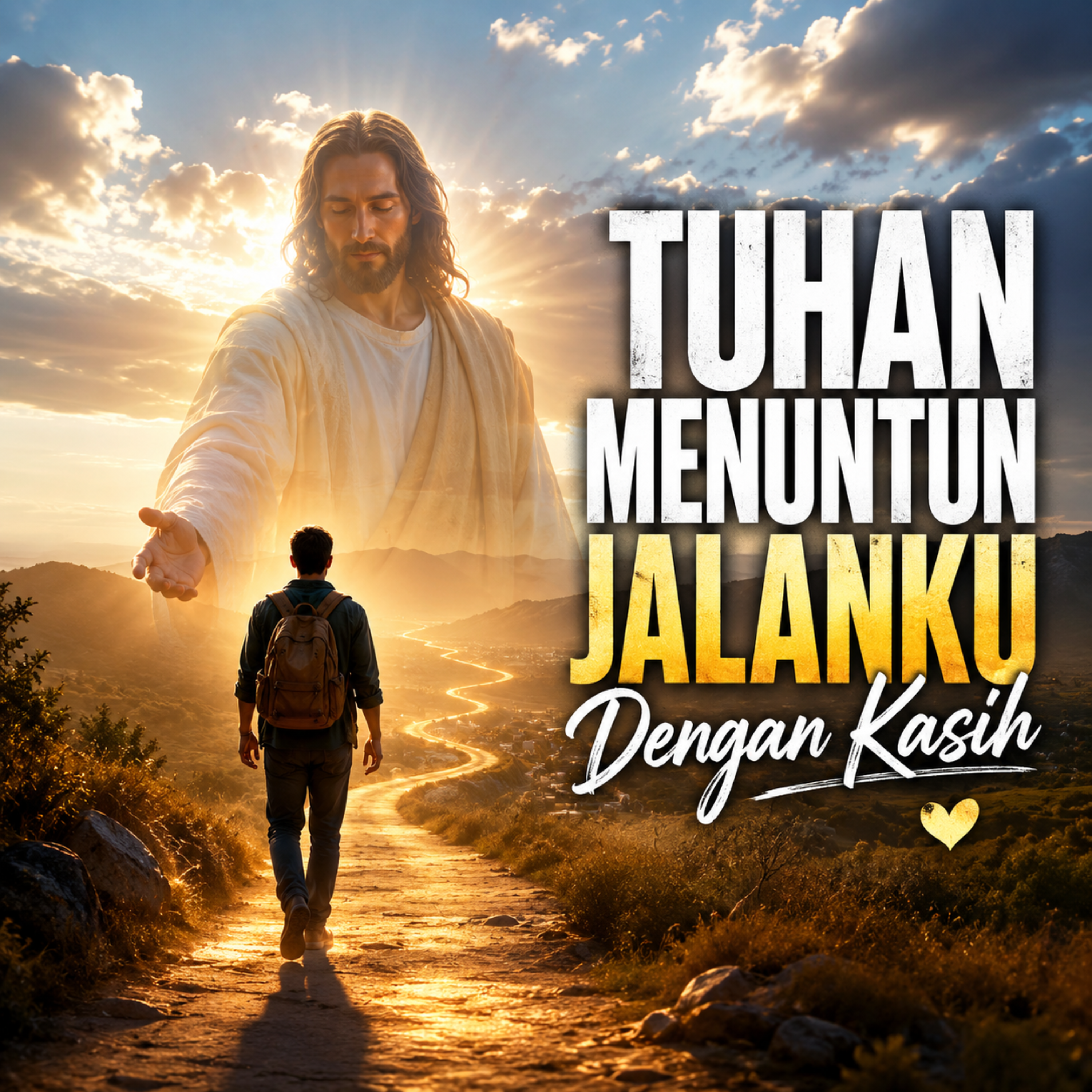 Tuhan Menuntun Jalanku Dengan Kasih by PUJI WORSHIP cover art