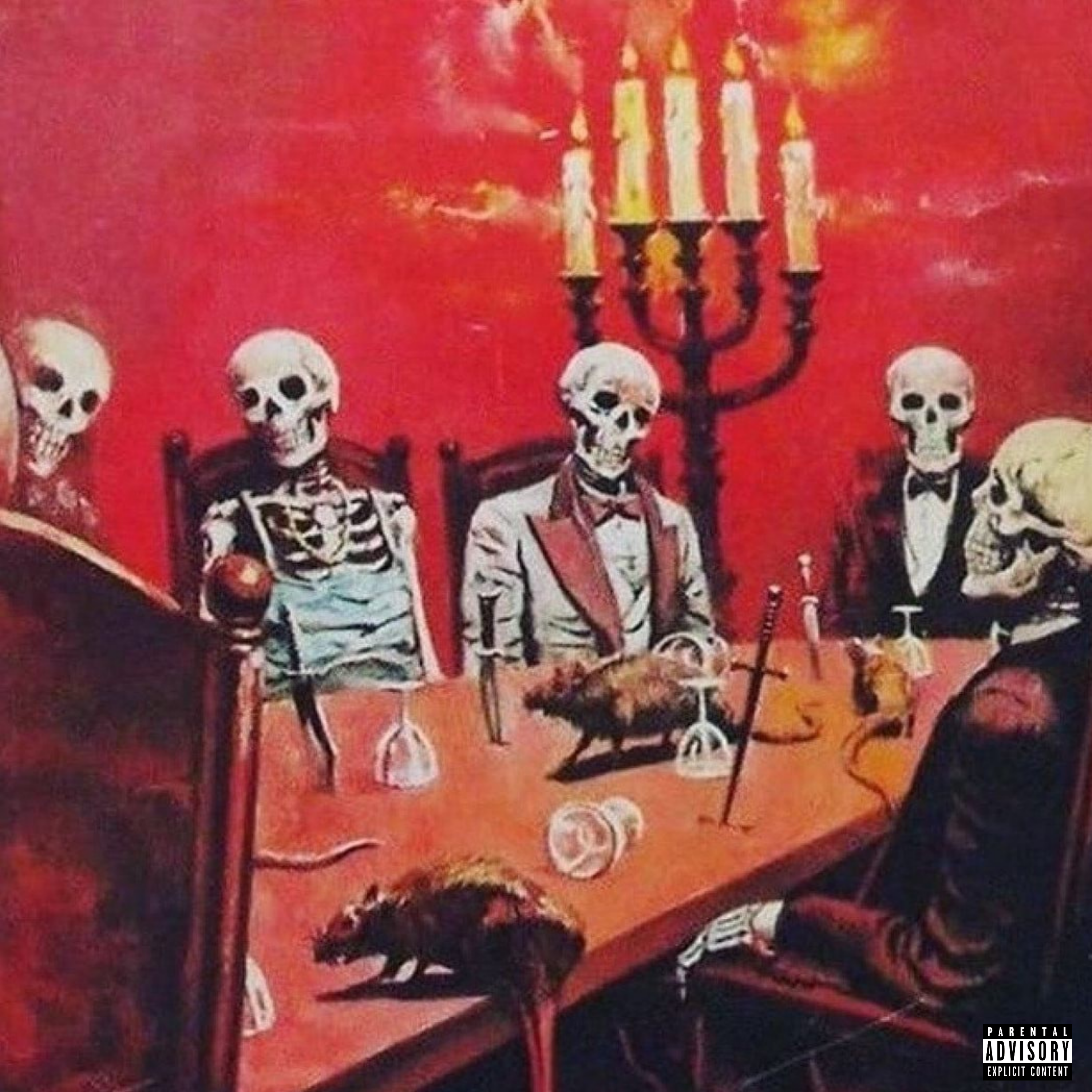 A COURSE MEAL WITH THE DEAD. artwork