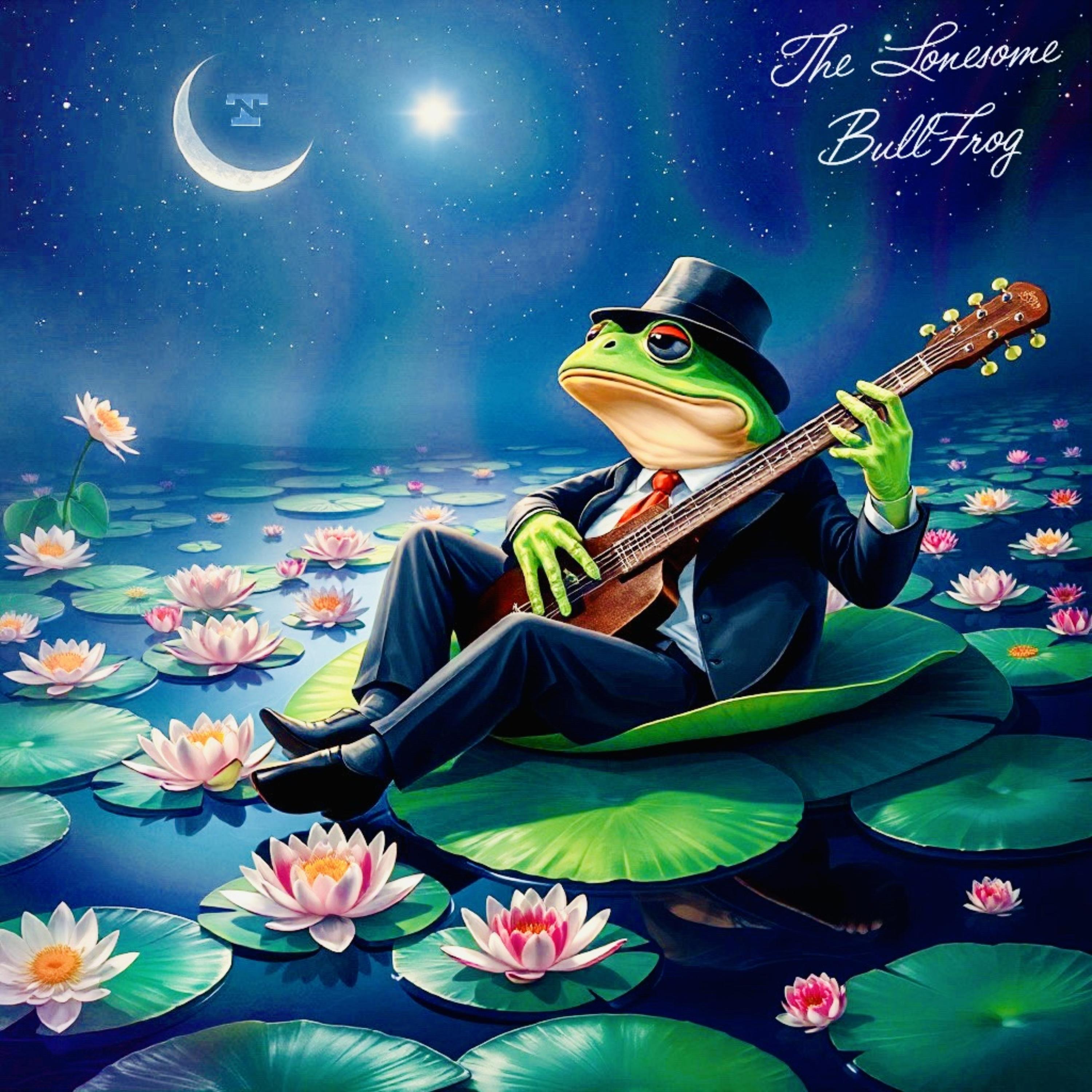 The Lonesome Bullfrog artwork