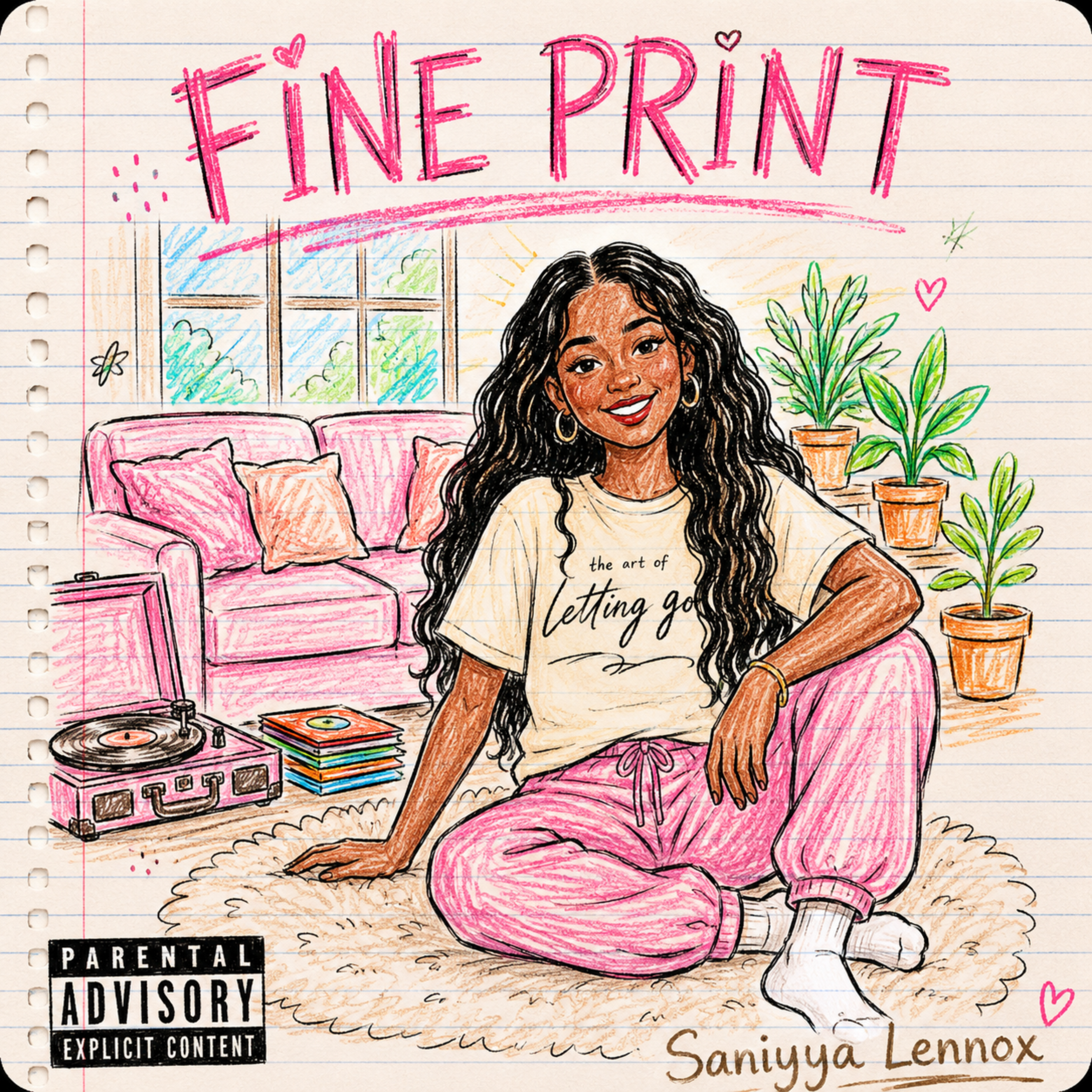 FINE PRINT by Saniyya Lennox cover art