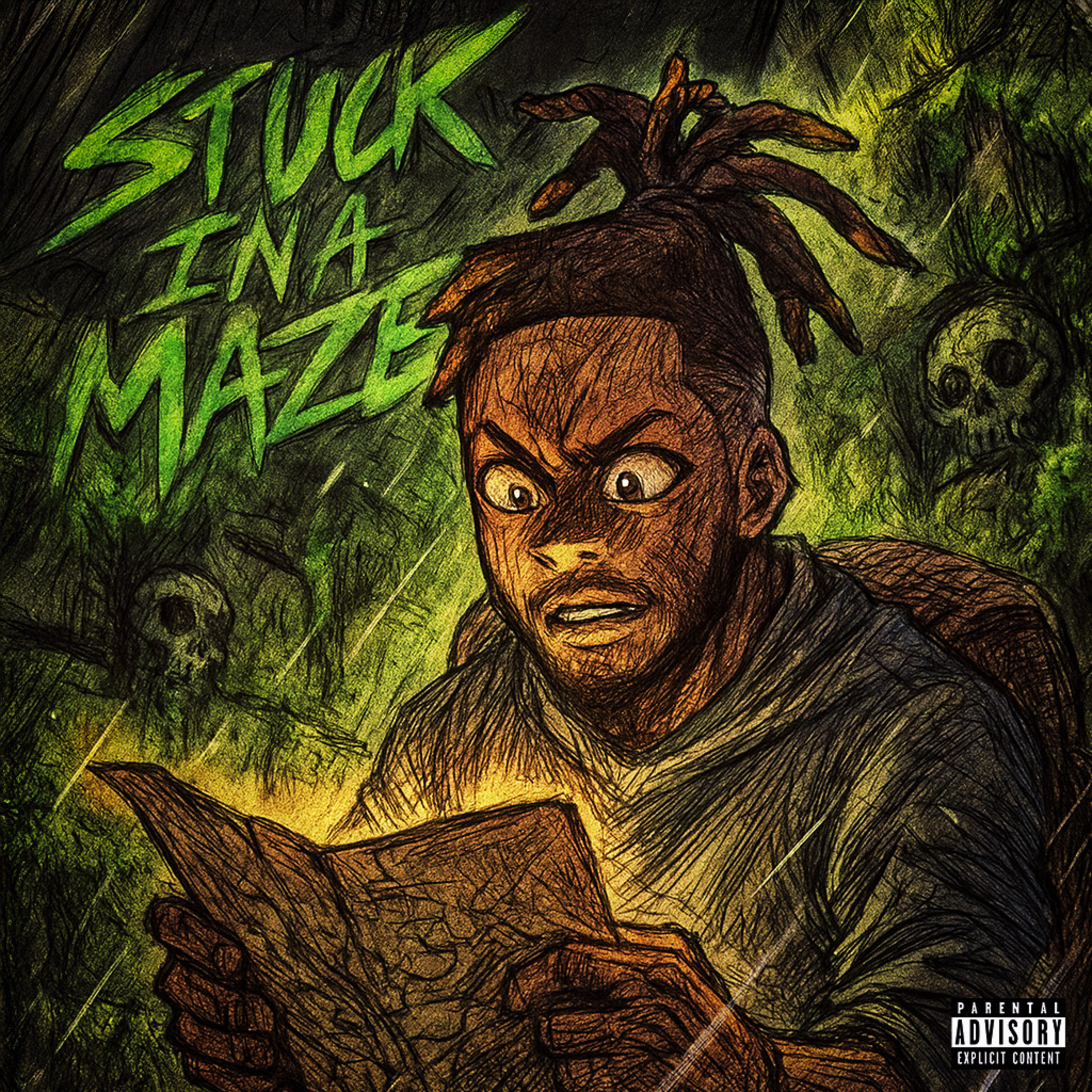 Stuck In A Maze artwork